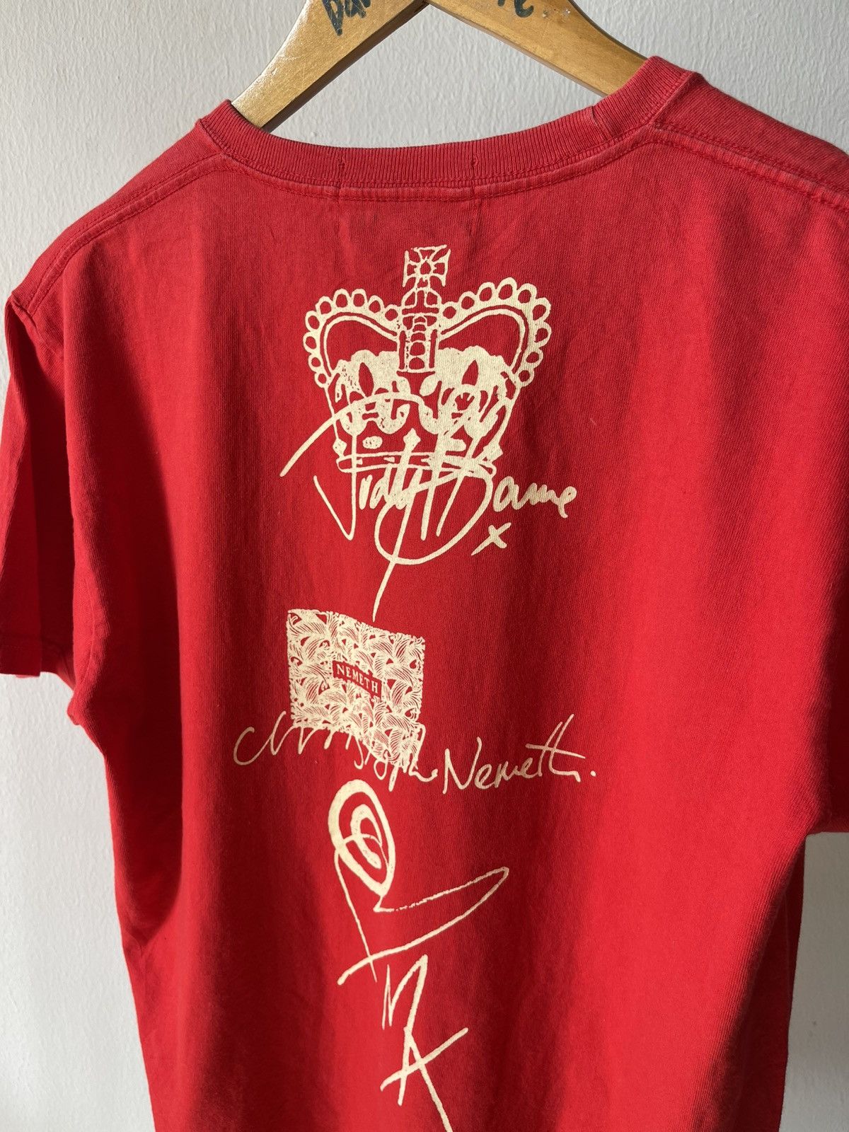 20471120 Christopher Nemeth 'Hard Work' Tee A2 Size US M / EU 48-50 / 2 - 6 Thumbnail