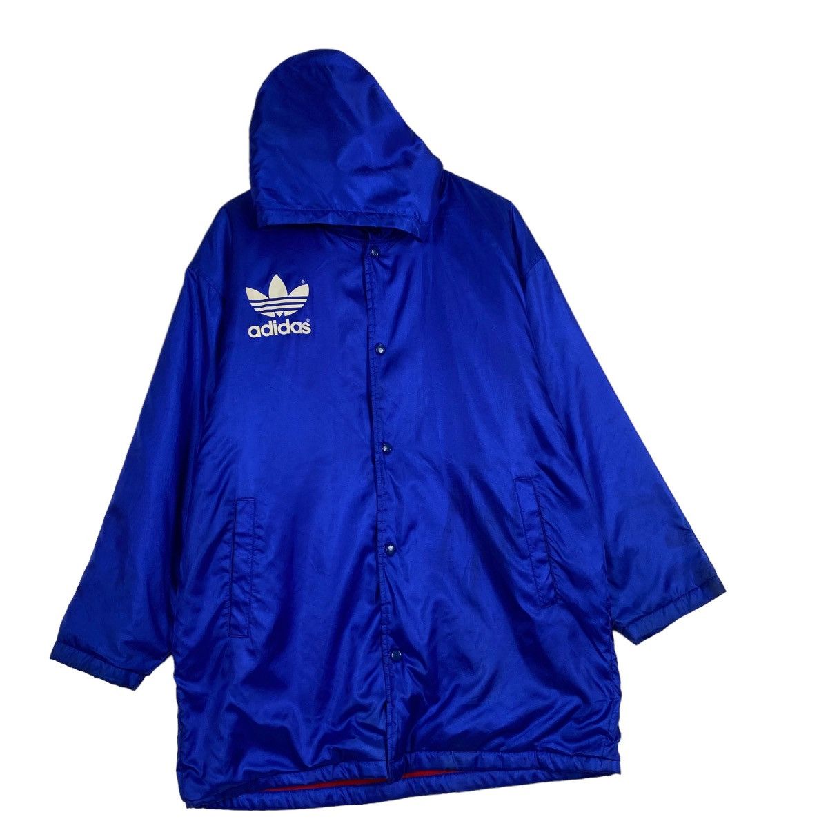 Adidas × Japanese Brand × Vintage Adidas vintage coach jacket hoodie Size US L / EU 52-54 / 3 - 4 Thumbnail