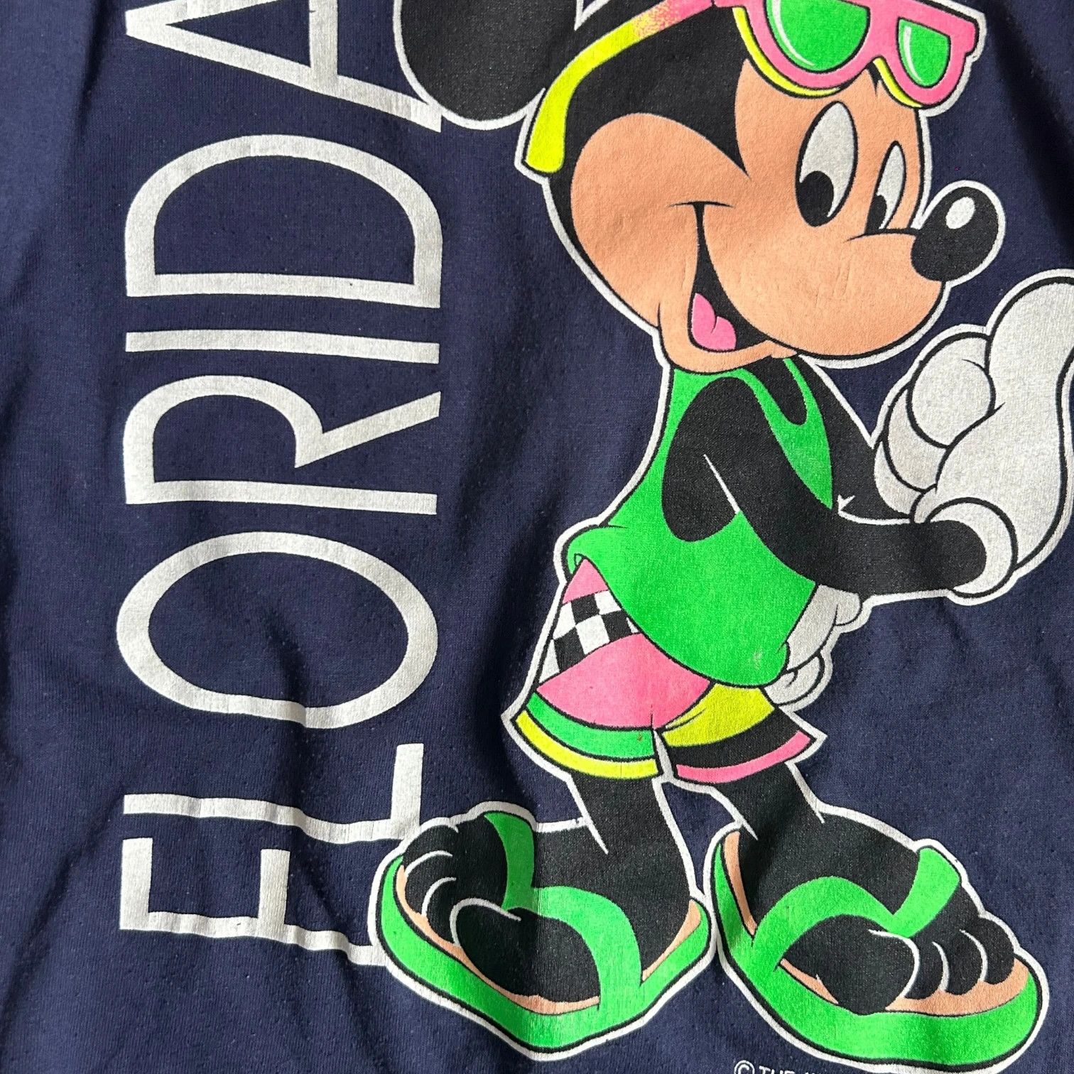 Mickey Mouse Vintage 80s Mickey Mouse Single Stitch T Shirt Size US M / EU 48-50 / 2 - 3 Thumbnail