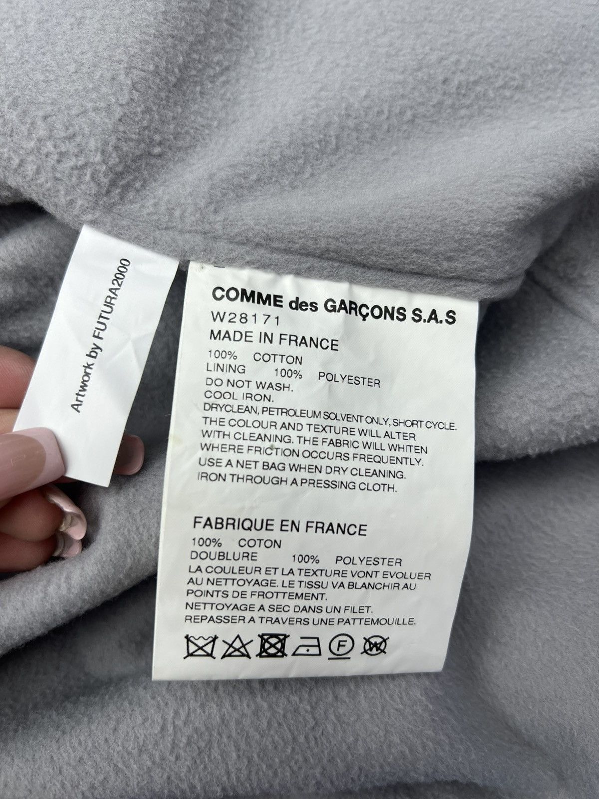 Comme des Garcons Comme Des Garçons Zip Hoodie Size US M / EU 48-50 / 2 - 13 Thumbnail