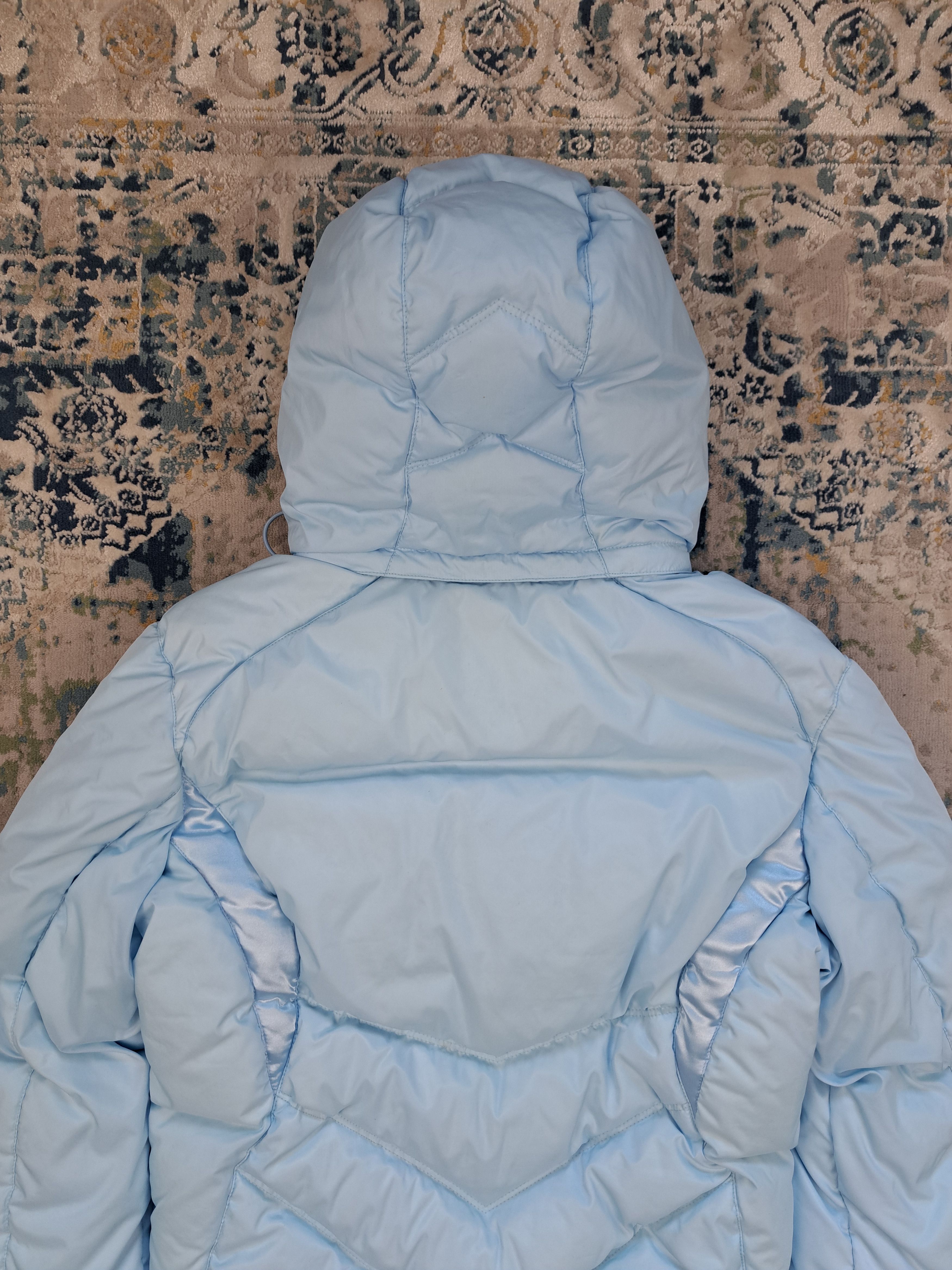 Nike Vintage 00s Nike Baby Blue Down Jacket y2k Gorpcore ACG Size M / US 6-8 / IT 42-44 - 11 Thumbnail