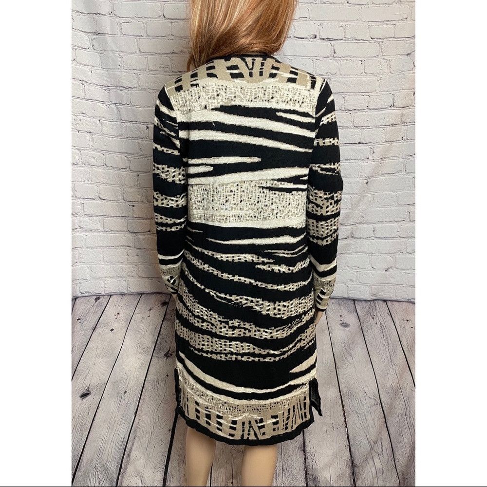 Chicos Chico's Analise Tribal Jacquard Cardigan Size 0 US S Size S / US 4 / IT 40 - 6 Thumbnail