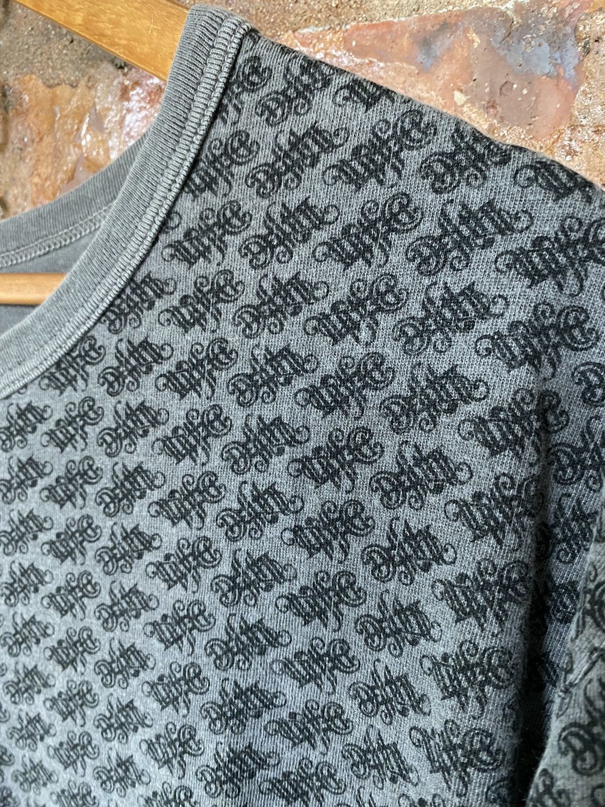 Bias × Japanese Brand × Takahiromiyashita The Soloist. BIAS Number Nine poem Anarchy tee Size US XL / EU 56 / 4 - 7 Thumbnail