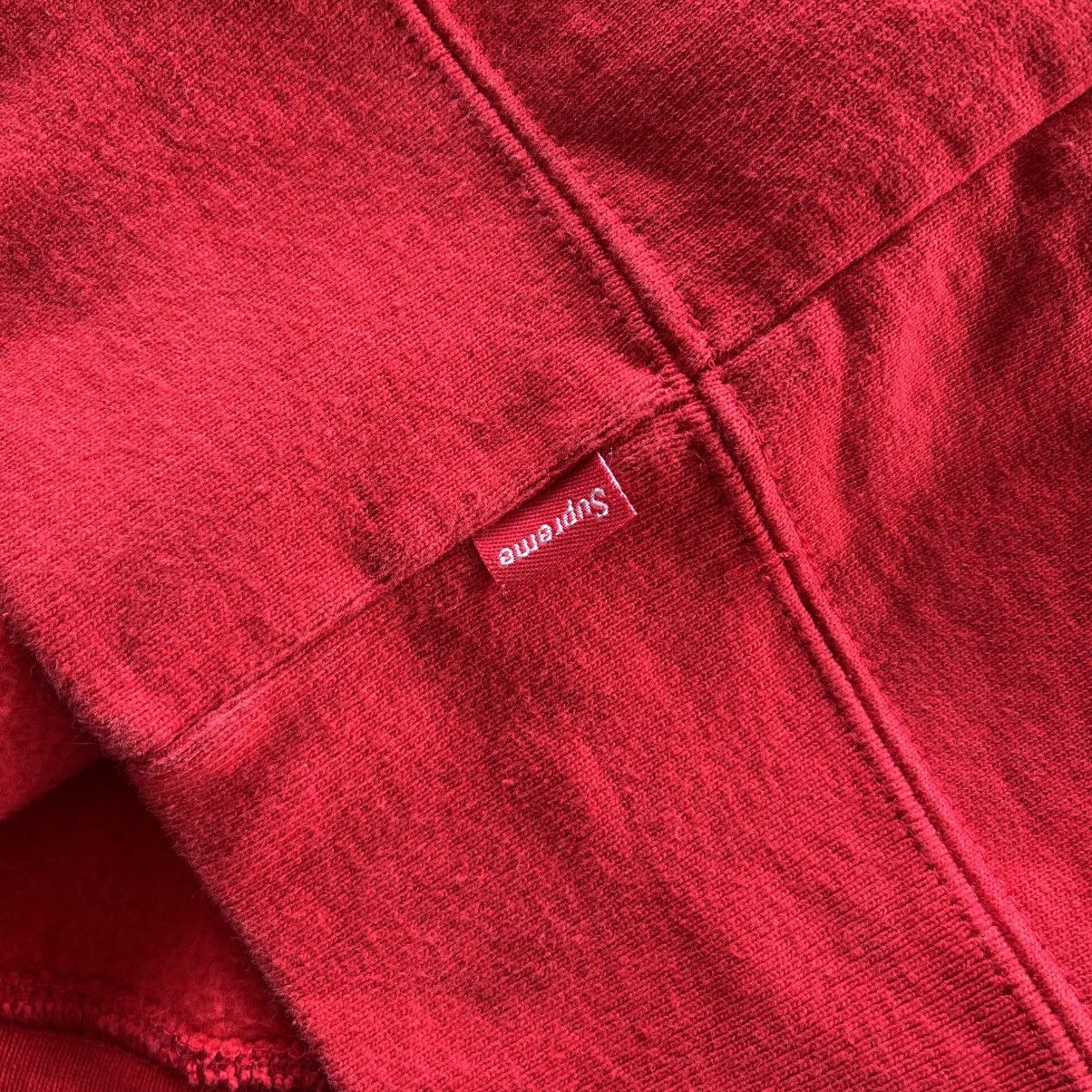 Supreme × Vintage Supreme Blocked Hoodie Red Made in Canada Size US L / EU 52-54 / 3 - 14 Thumbnail