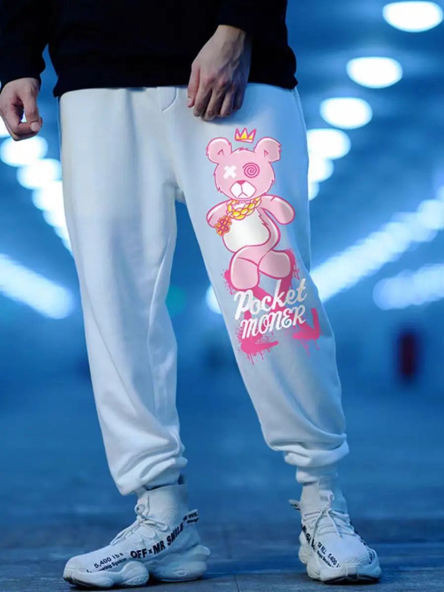 Designer × Japanese Brand Streetwear Loose Hip Hop Designer Casual Pants Size US 34 / EU 50 - 2 Thumbnail
