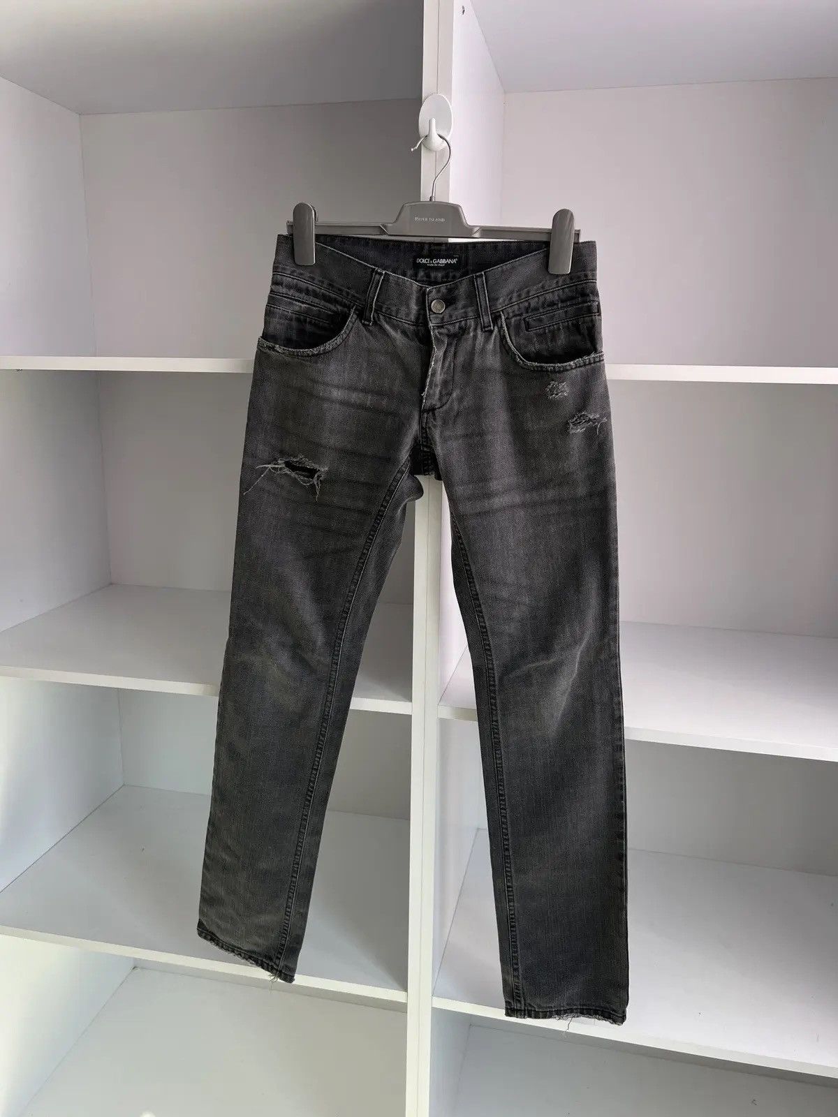 Designer × Dolce & Gabbana × Vintage Vintage Dolce Gabbana Black Archival Y2K pants Size US 32 / EU 48 - 3 Thumbnail