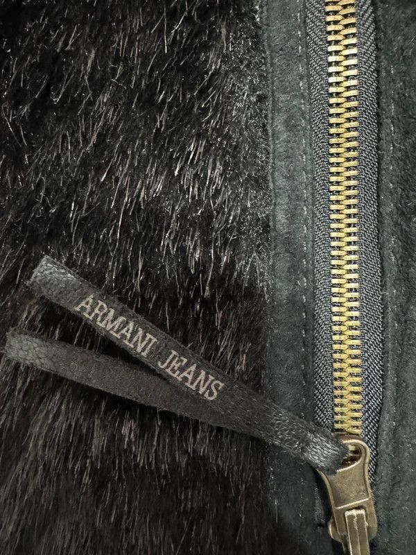 Giorgio Armani Giorgio Armani Jeans Faux Fur Shearling Reversible 42 XL Size XL / US 12-14 / IT 48-50 - 7 Thumbnail