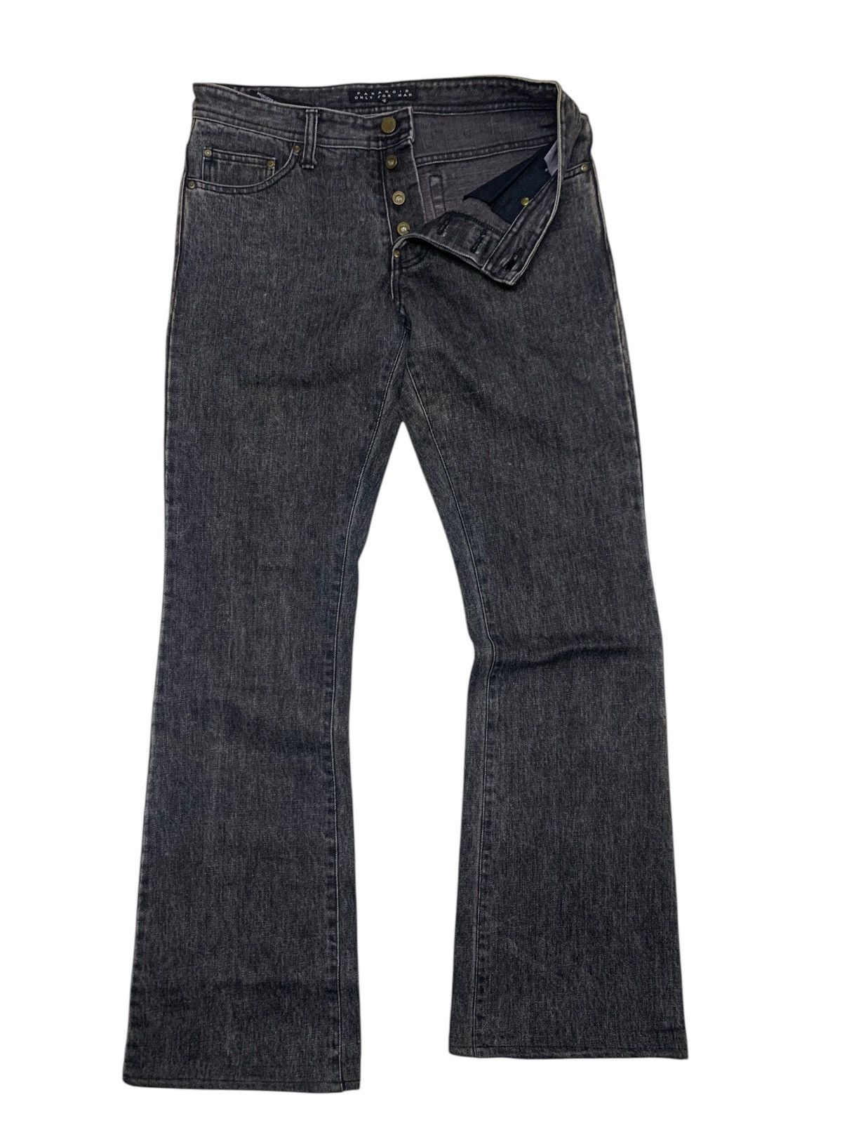 Japanese Brand Paranoid bootcut jeans Size US 32 / EU 48 - 4 Thumbnail