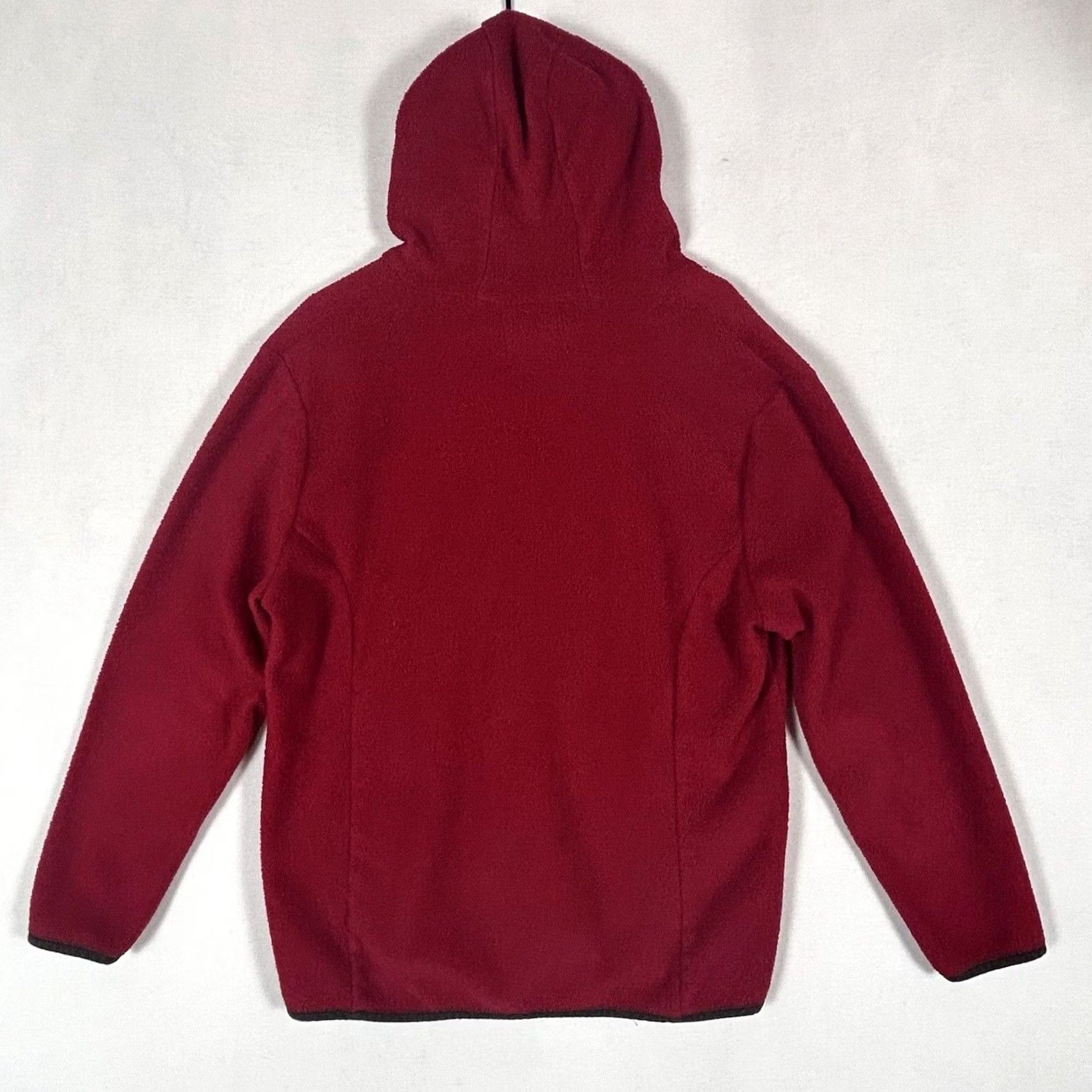 Vintage VINTAGE Canadian Fleecewear Womens Full Zip Hoodie Fleece Red 1X Hooded Sweatshirt Zip Modern Winter Outwear Womens Size XL / US 12-14 / IT 48-50 - 7 Thumbnail