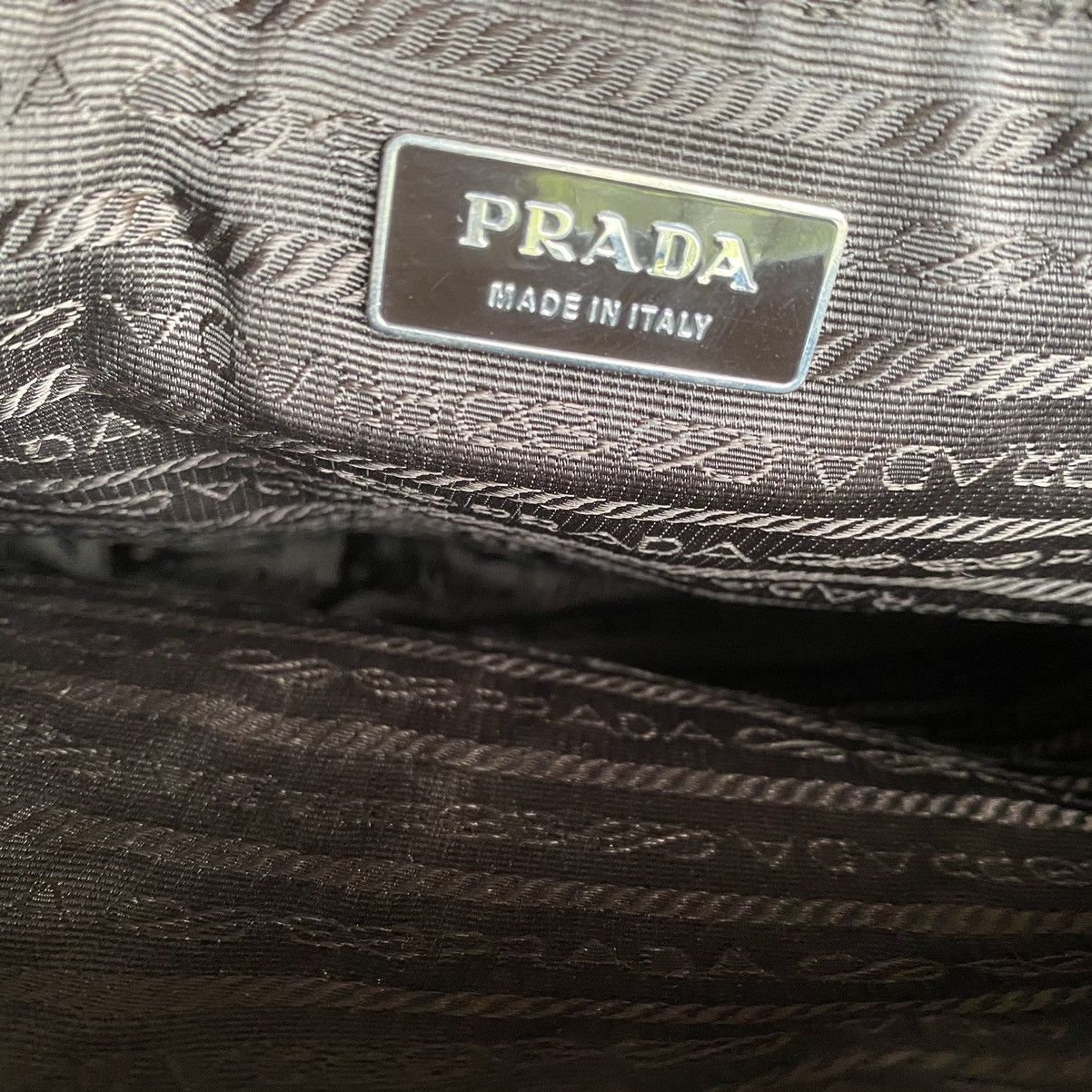Prada Prada Brown Leather Bag Size ONE SIZE - 11 Thumbnail