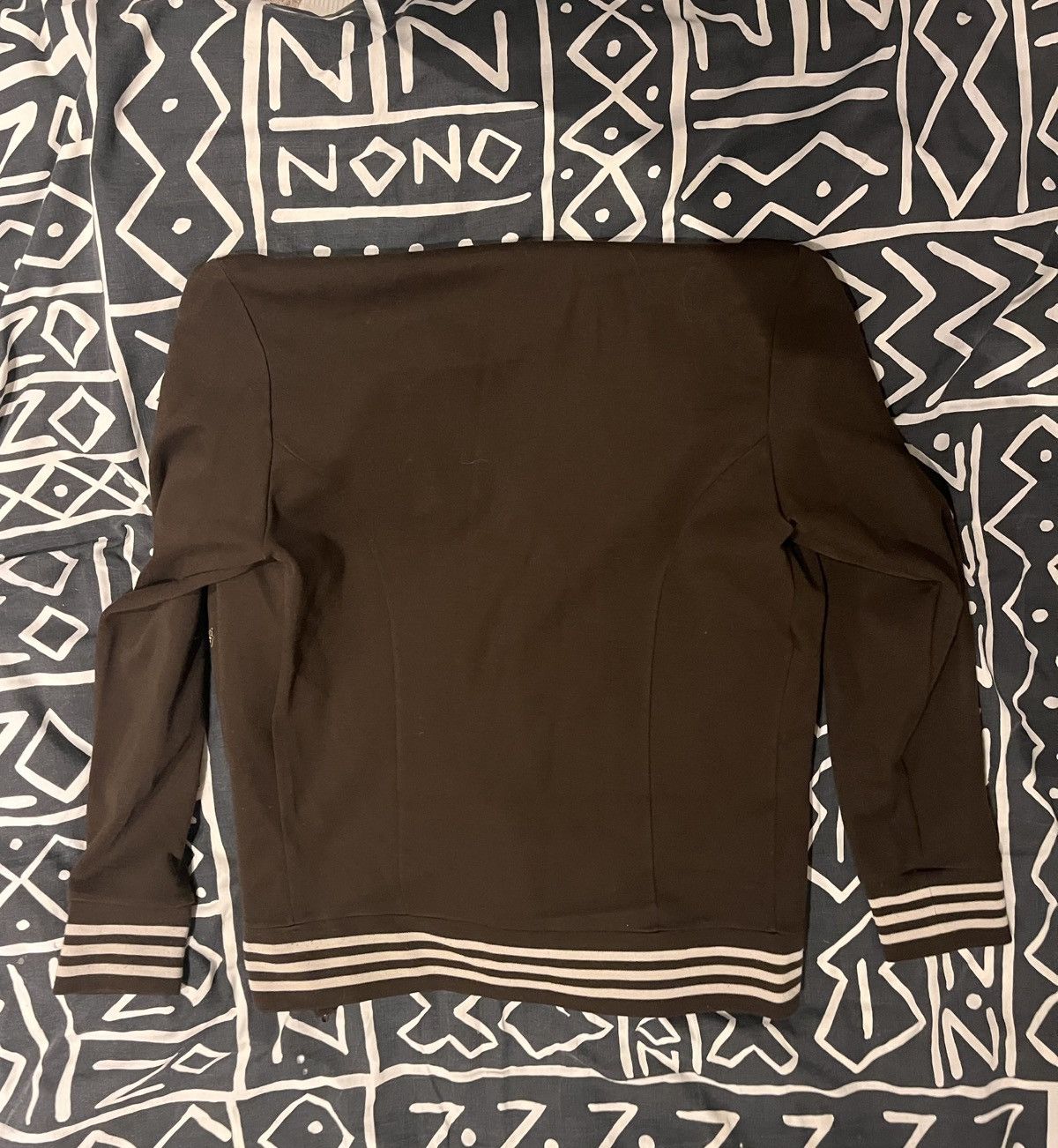 Adidas Rare Adidas 70s West German made track jacket, jersey, brown Size S / US 4 / IT 40 - 3 Thumbnail