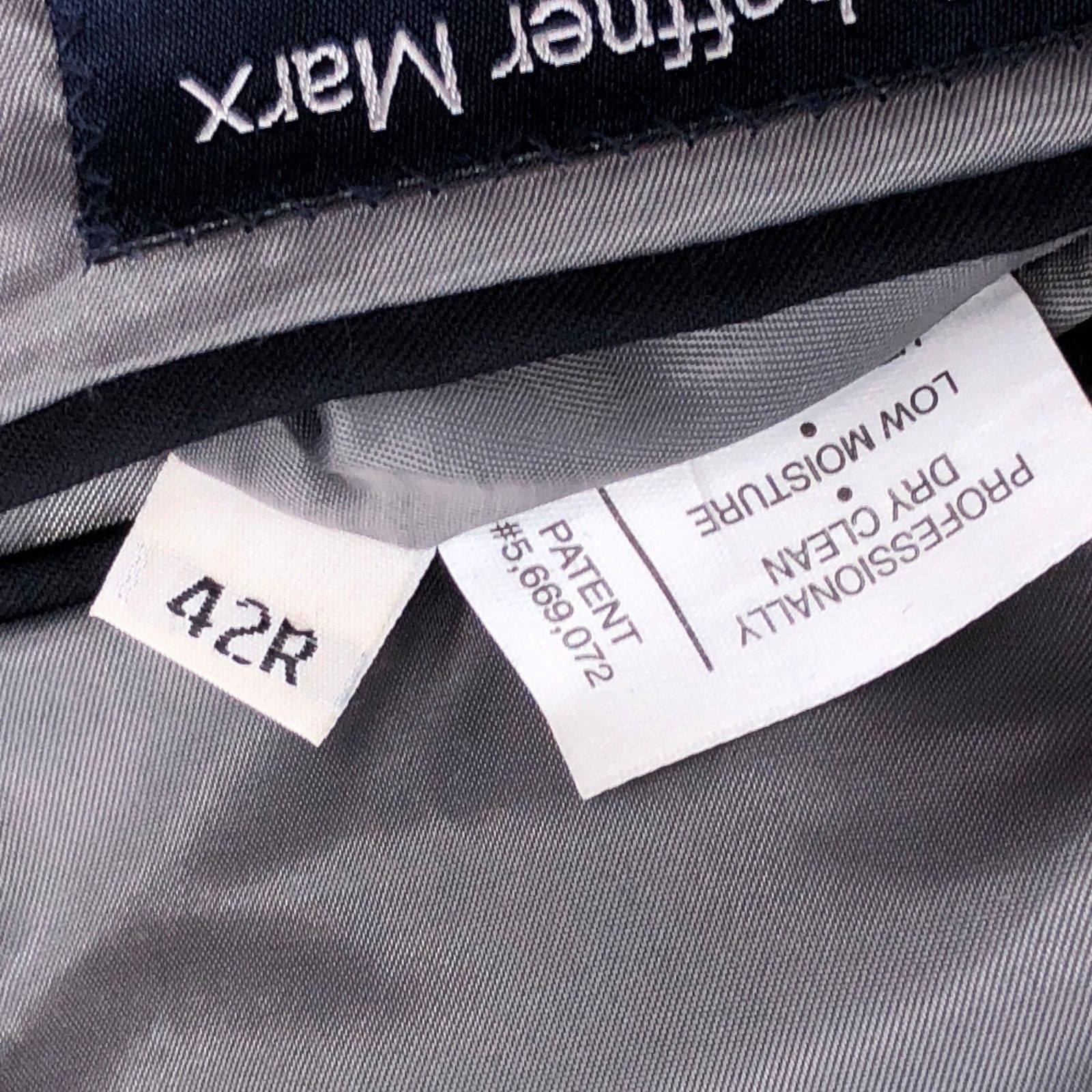 Hart Schaffner Marx Hart Schaffner Marx HSM Sz 42R Sport Coat Jacket Blazer Navy Size 42R - 17 Thumbnail
