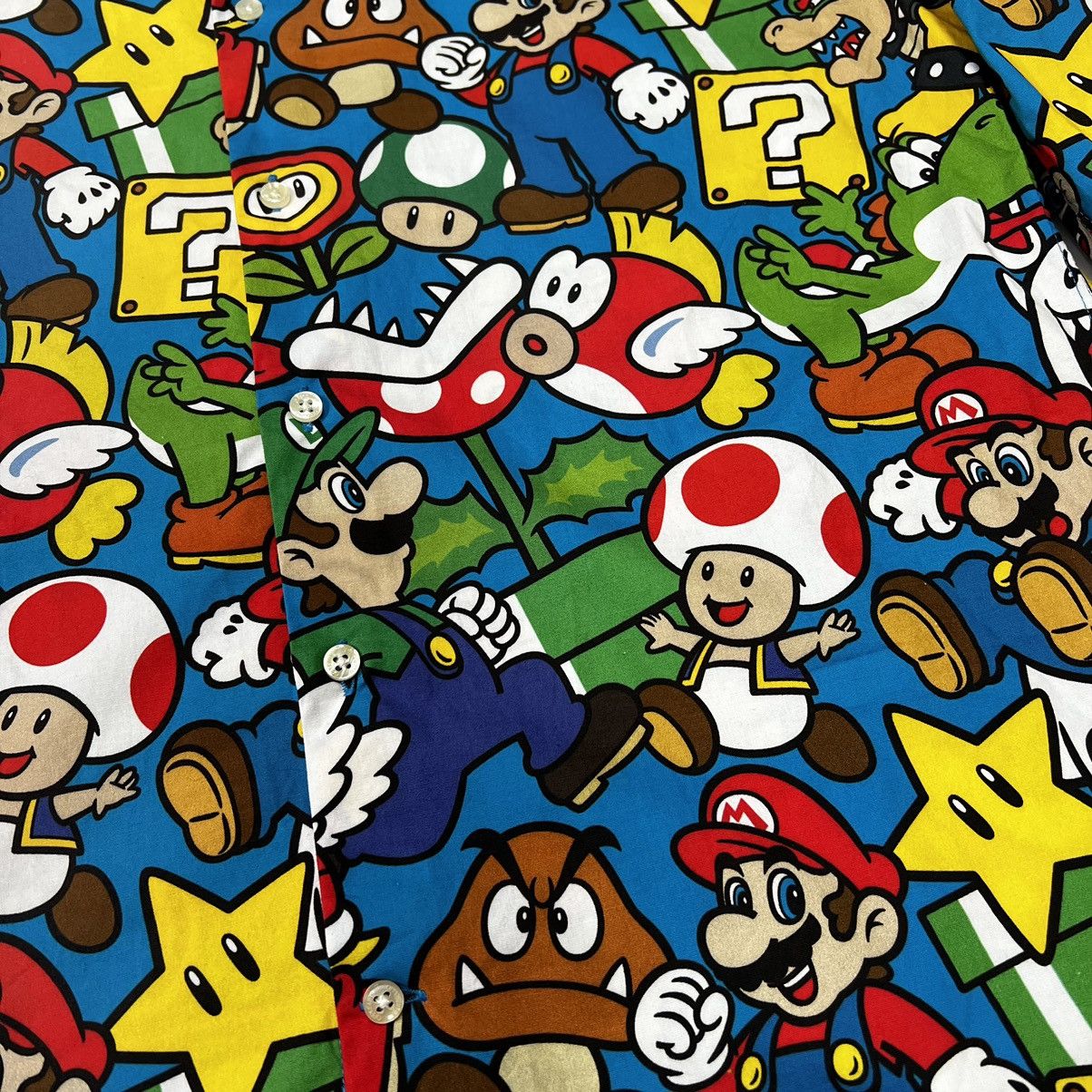 Nintendo Super Mario shirt oppo suits Size US L / EU 52-54 / 3 - 2 Thumbnail