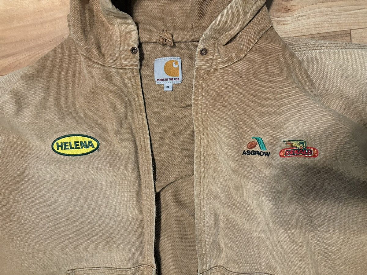 Carhartt Vintage Carhartt Coat with patchwork Size US XL / EU 56 / 4 - 4 Thumbnail