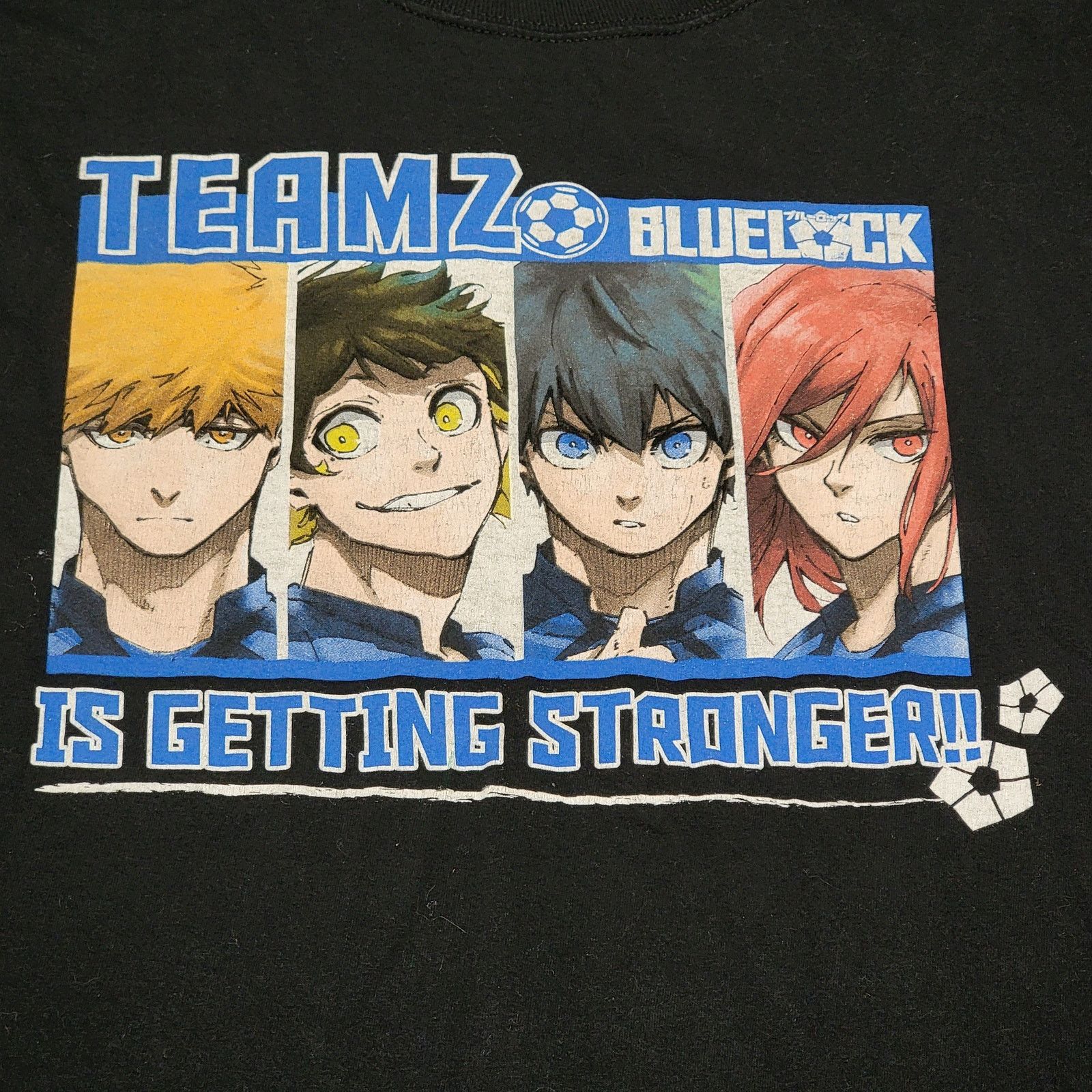 Other Blue Lock Anime Tee "Team Z Is Getting Stronger" - Small Size US S / EU 44-46 / 1 - 2 Thumbnail