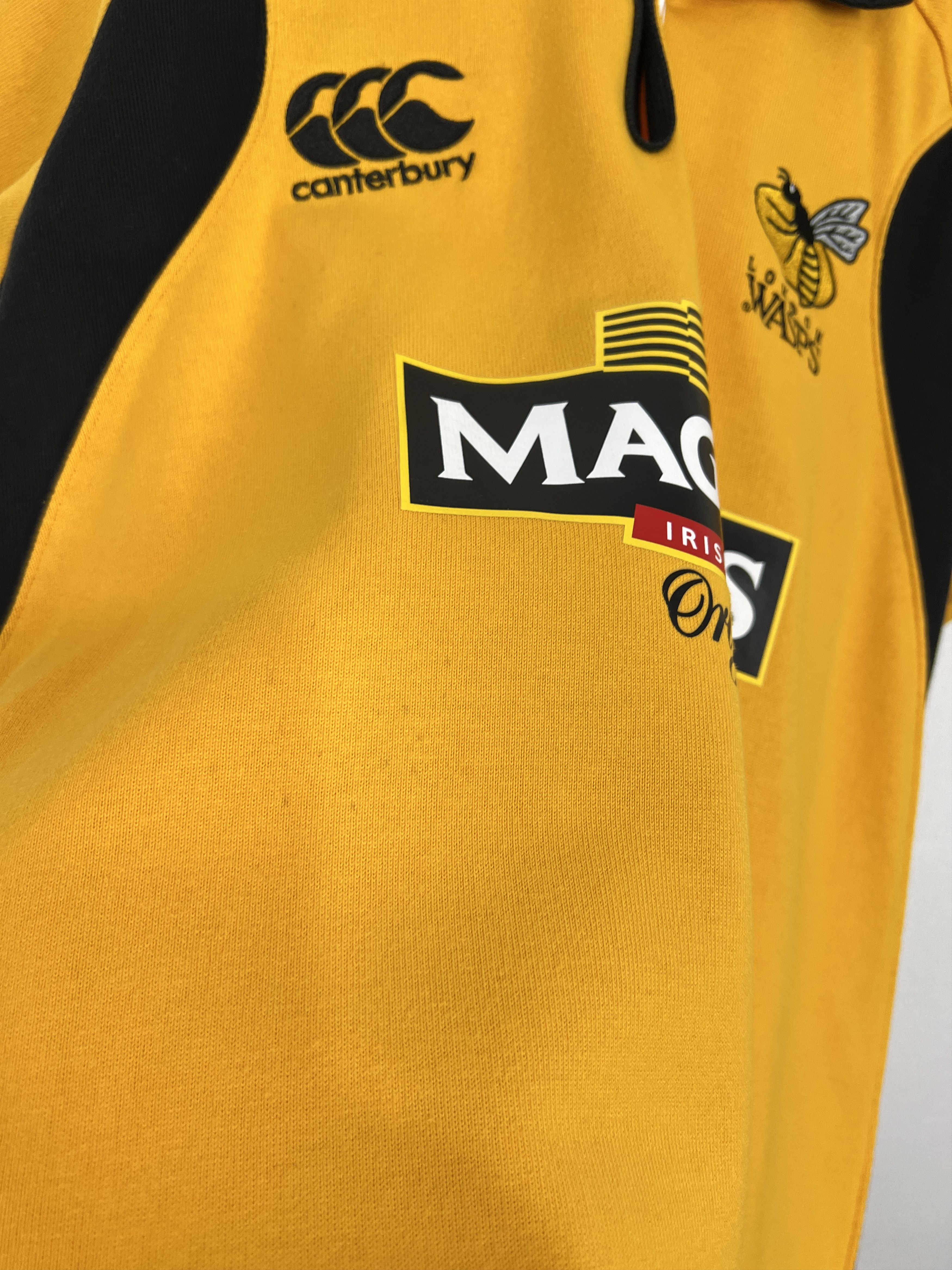 Vintage Vintage Canterbury London Wasps Rugby Union Mens Jersey Size US L / EU 52-54 / 3 - 6 Thumbnail