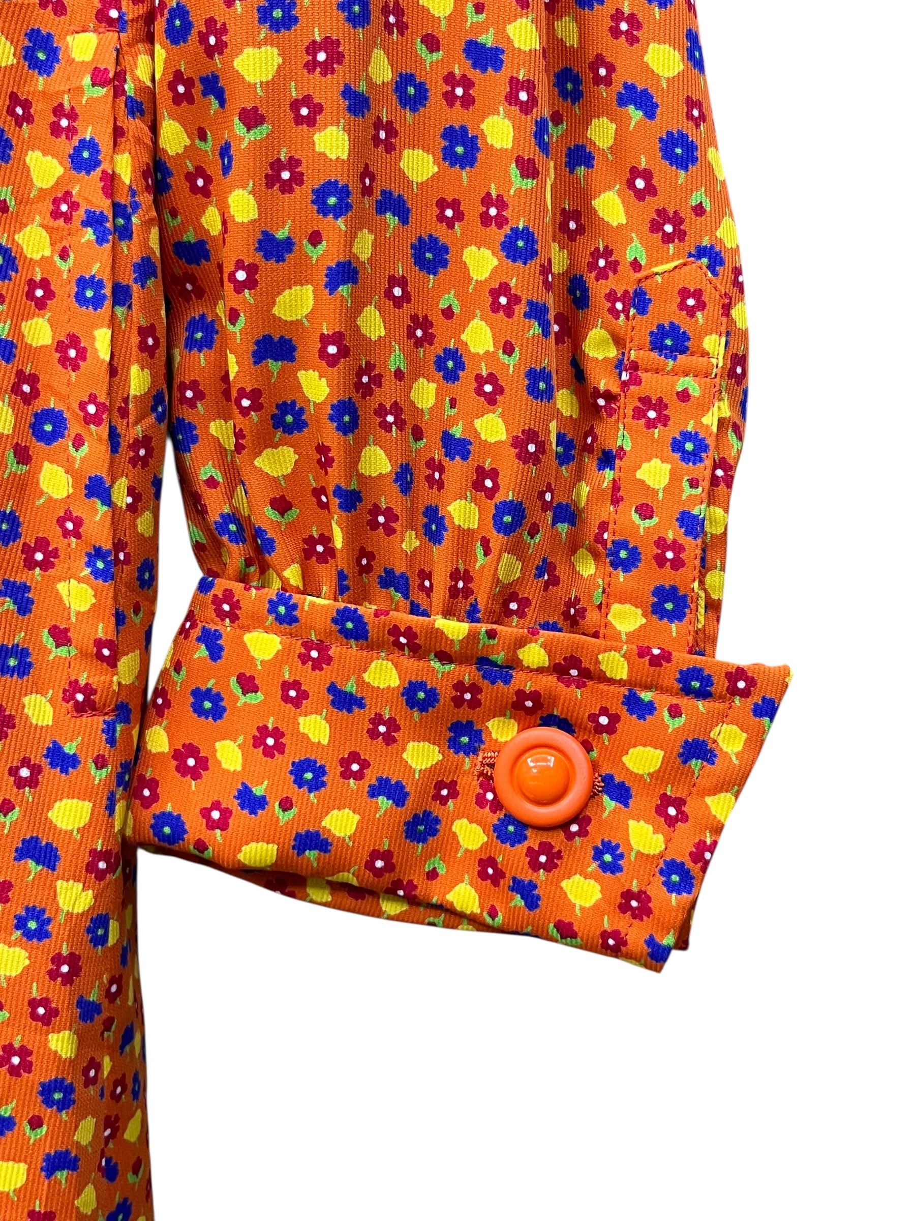 Yves Saint Laurent 🔥Vintage Yves Saint Laurent Floral Half Button Dress Japan Size M / US 6-8 / IT 42-44 - 7 Thumbnail