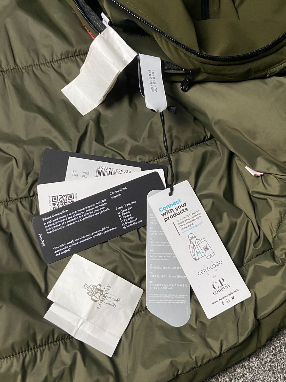 C.P. Company 🔥 C.P. Company Pro-Tek Hooded Jacket 🔥 Size US XS / EU 42 / 0 - 25 Thumbnail
