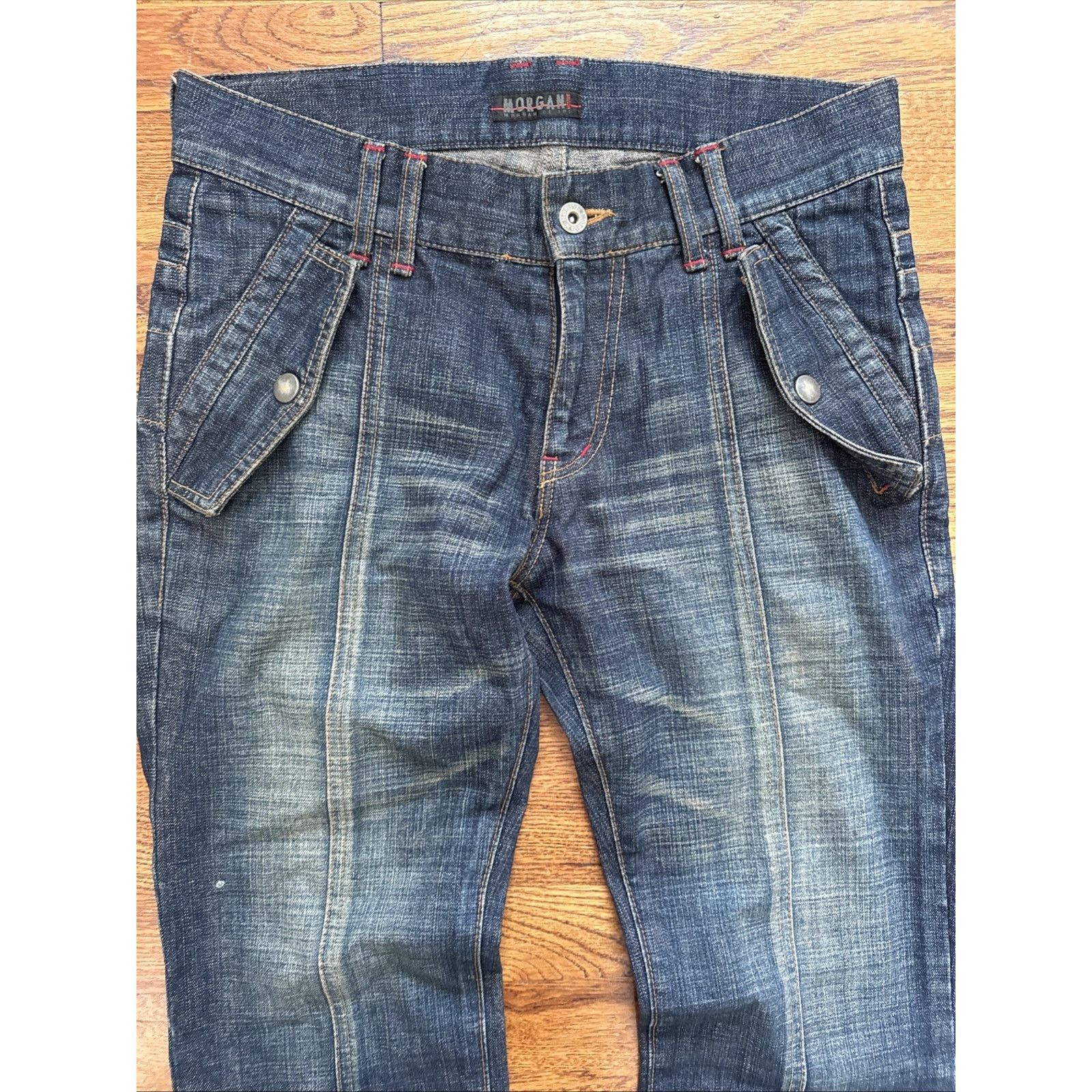Morgan Homme Vintage Y2K Morgan Homme Ankle Zipper Bondage Denim Pants Size US 32 / EU 48 - 5 Thumbnail