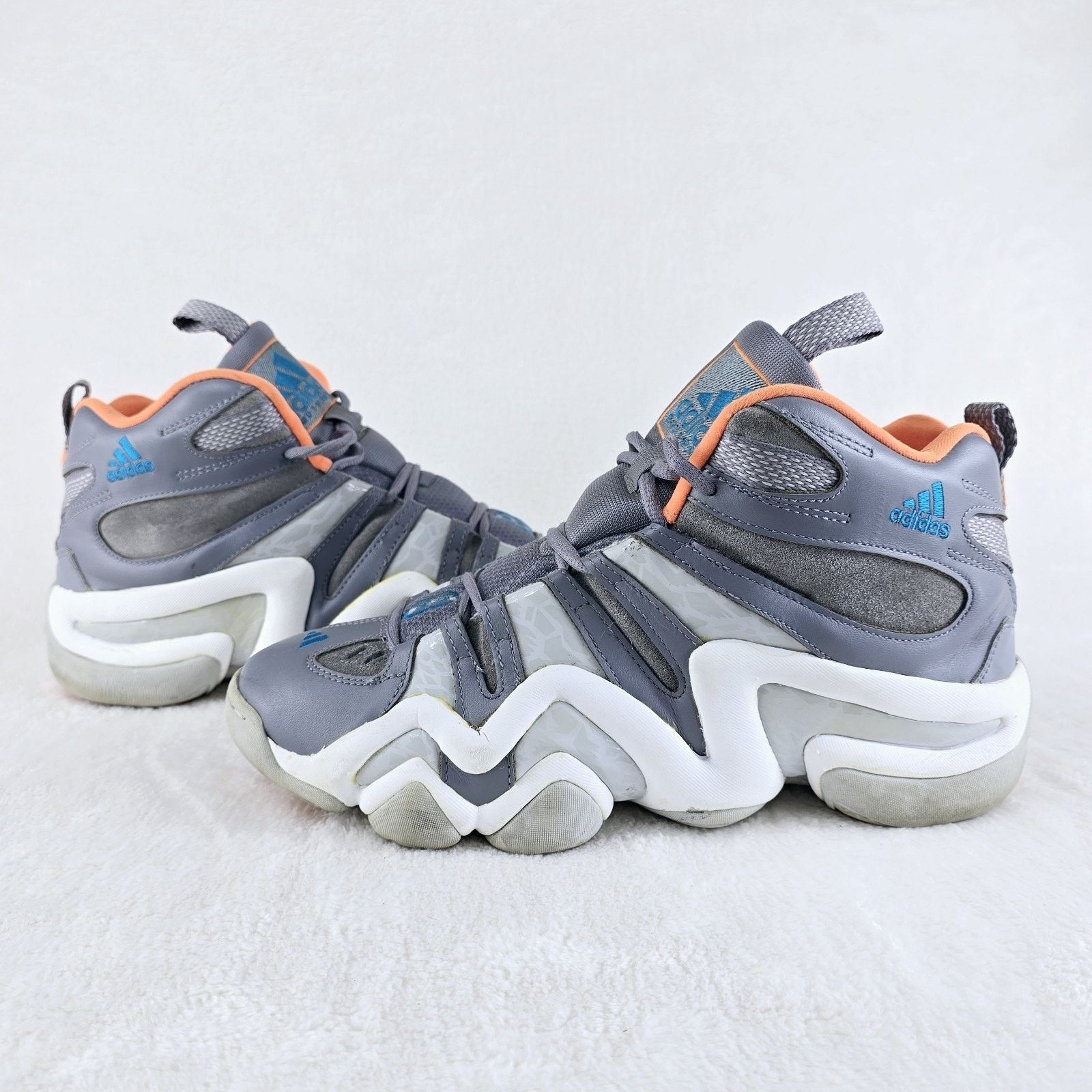 Adidas Adidas Top Ten Kobe Crazy 8 Grey/Orange/Blue/White Size 11 Size US 11 / EU 44 - 2 Thumbnail