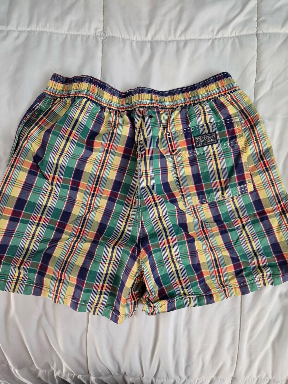 Polo Ralph Lauren Ralph Lauren Polo Swimsuit Purple Yellow Green Orange Pony L Size US 34 / EU 50 - 4 Thumbnail