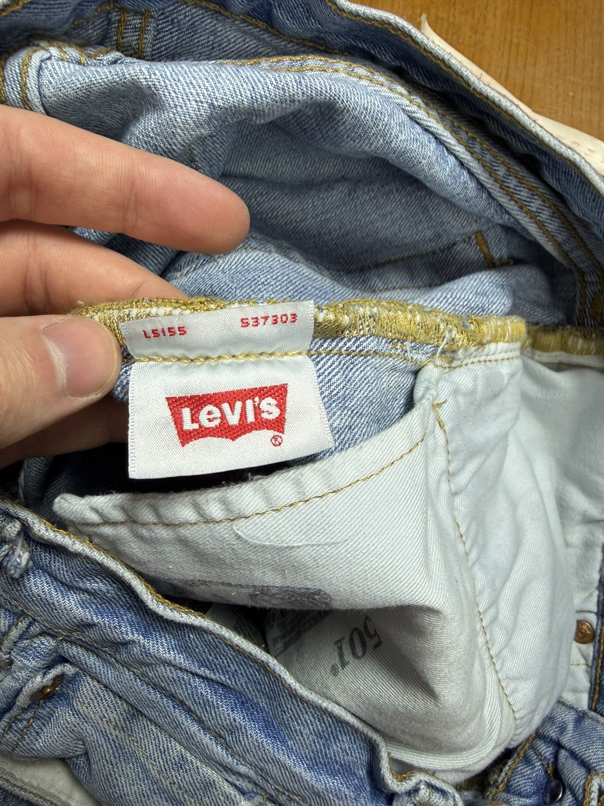 Levi's Vintage Levis 501 jeans denim pants Size US 33 - 7 Thumbnail