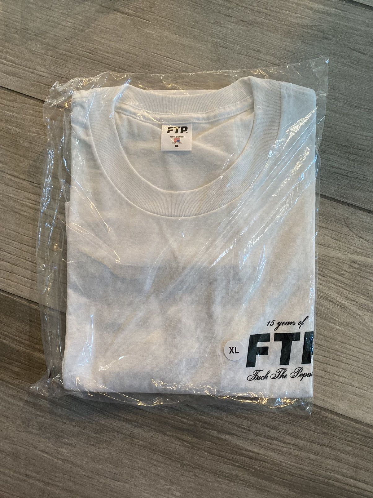 Fuck The Population FTP 15 Year Anniversary Tee NEW XL Size US XL / EU 56 / 4 - 3 Thumbnail