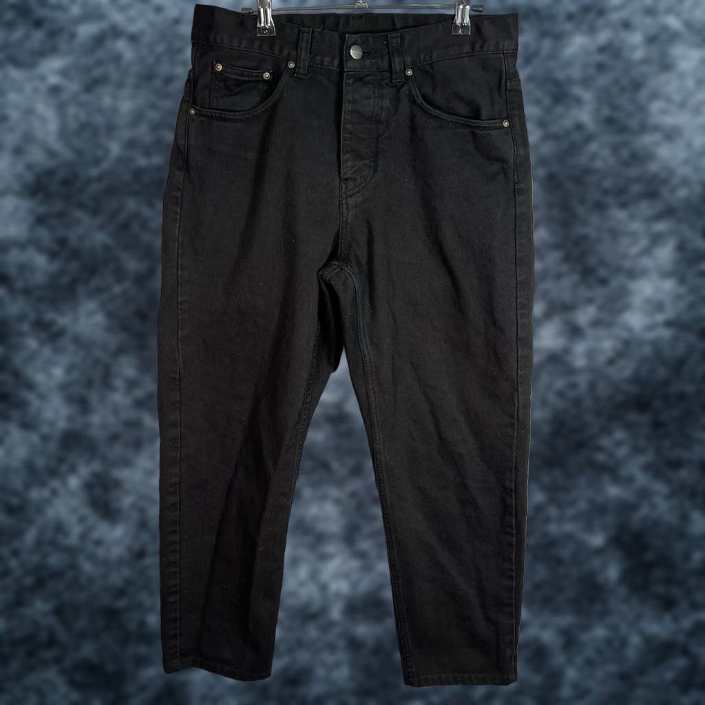 Carhartt Wip Carhartt WIP Jeans Mens 29 Black Denim Straight Carhartt Wip Carhartt WIP Jeans Mens 29 Black Denim Straight