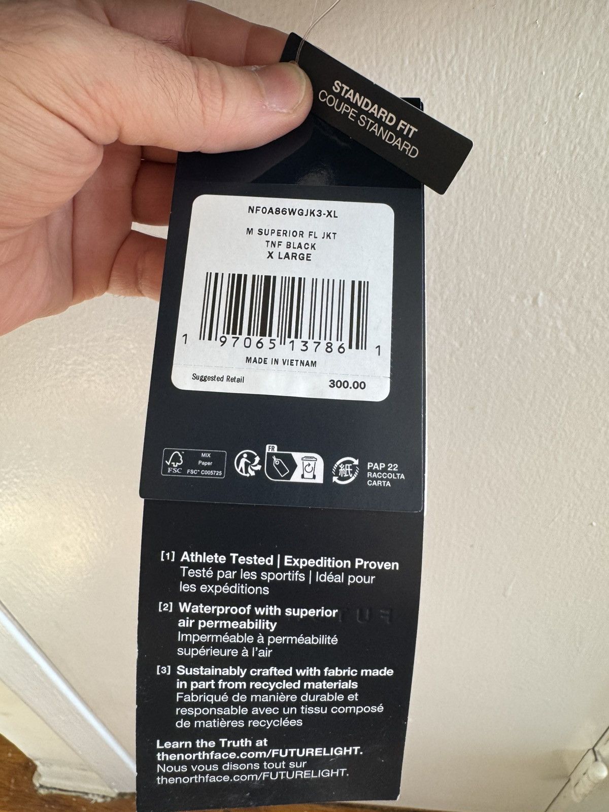 The North Face North Face Summit Superior Futurelight GoreTex Jacket Men XL Size US XL / EU 56 / 4 - 6 Thumbnail