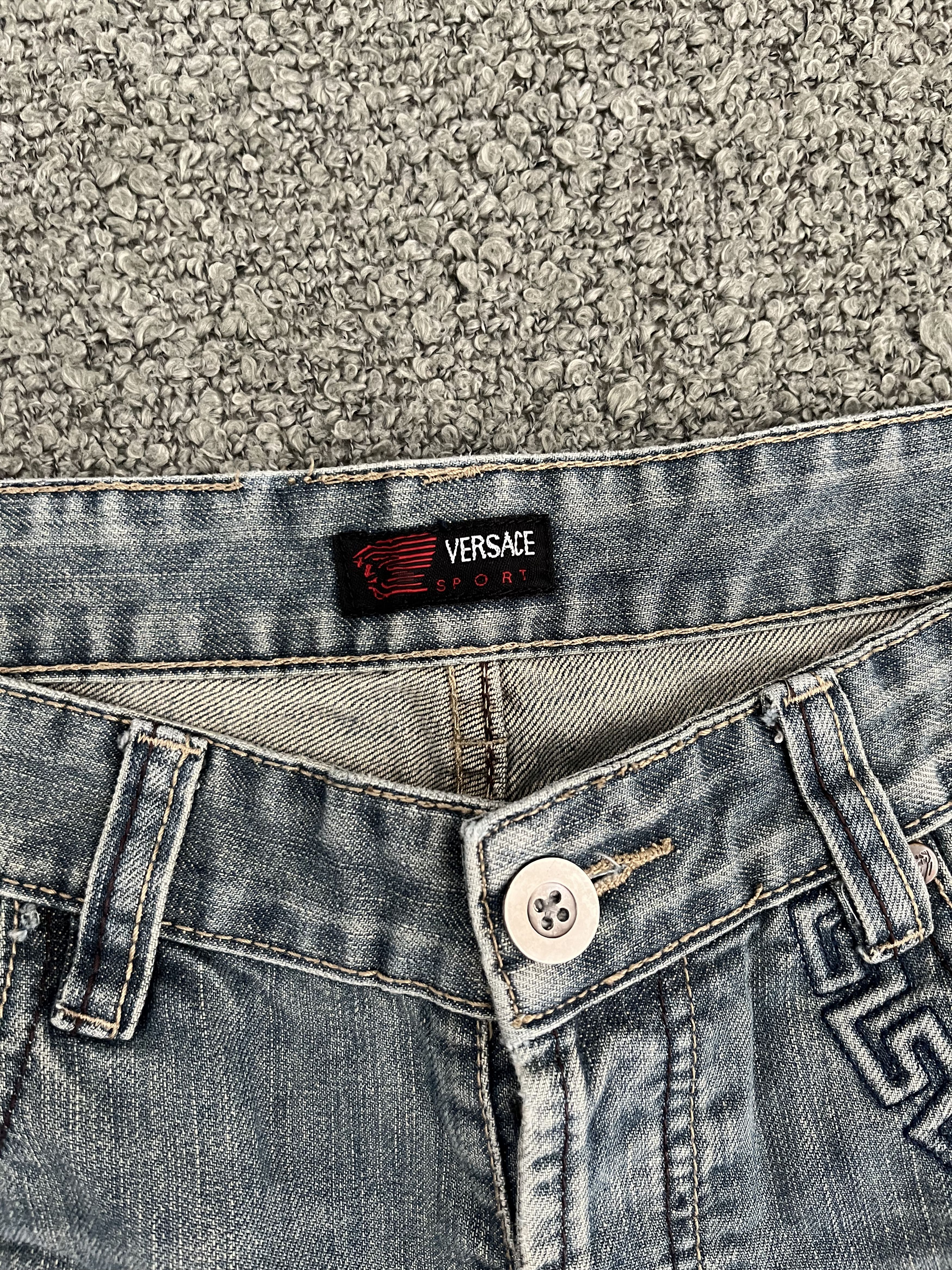 Versace Vintage Versace Medusa Denim Size US 34 / EU 50 - 4 Thumbnail