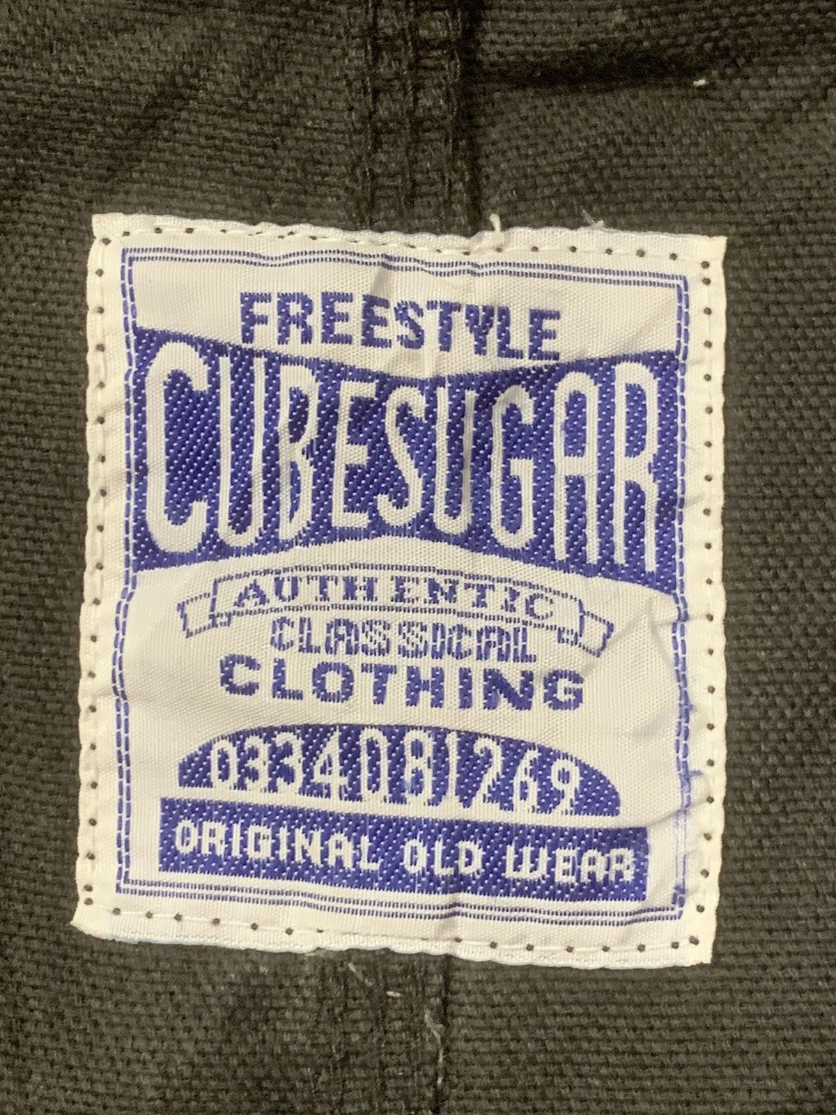 Japanese Brand × Vintage Rare Design Vintage Freestyle Cube Sugar Clothing Jackets Size M / US 6-8 / IT 42-44 - 4 Thumbnail