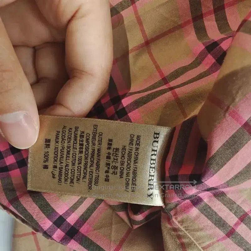 Burberry Burberry Women's Plaid Short Sleeve Shirt. Size L / US 10 / IT 46 - 4 Thumbnail