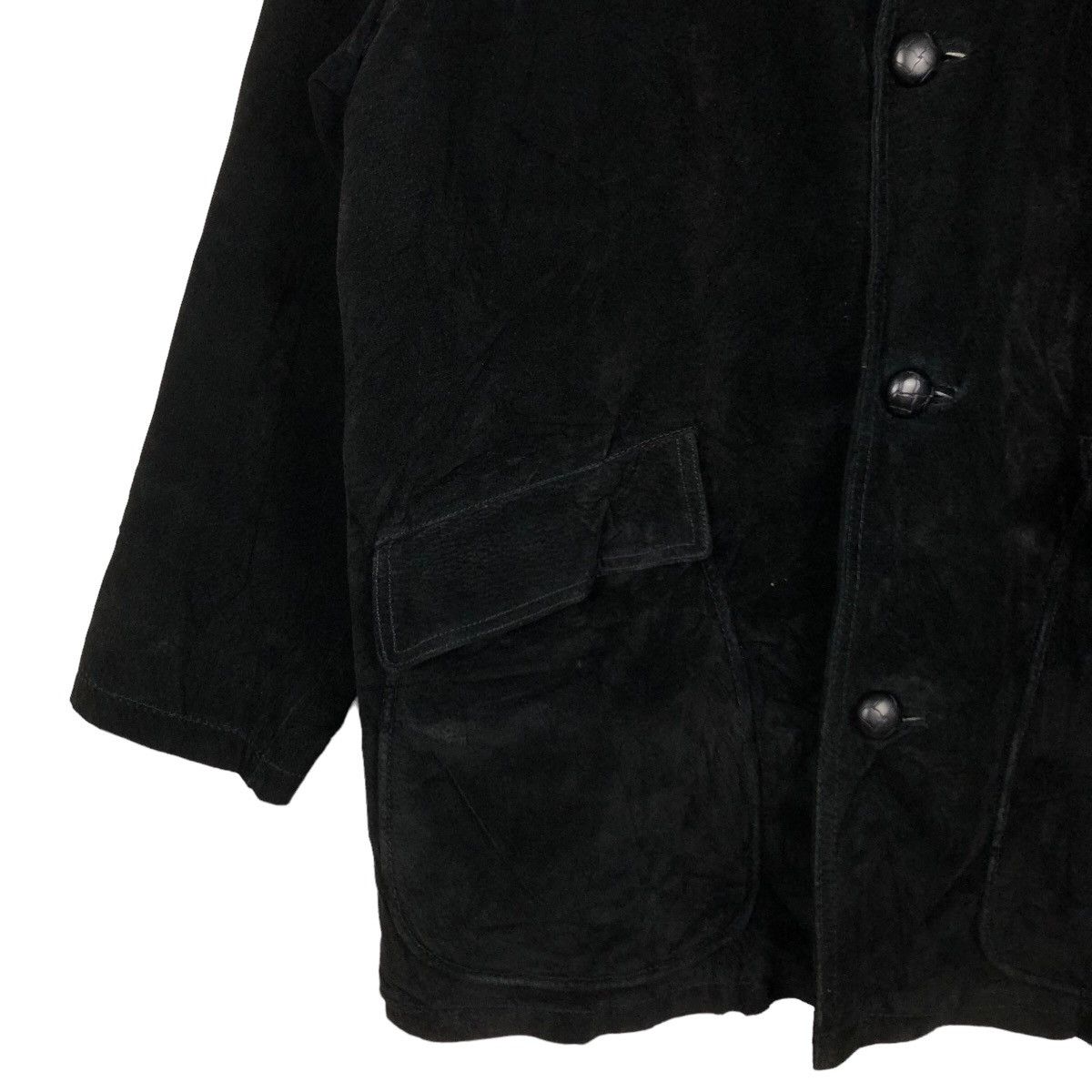 Japanese Brand 🔥Vtg Shearling Leather Jacket Harajuku Mother Issey Miyake Size US M / EU 48-50 / 2 - 4 Thumbnail