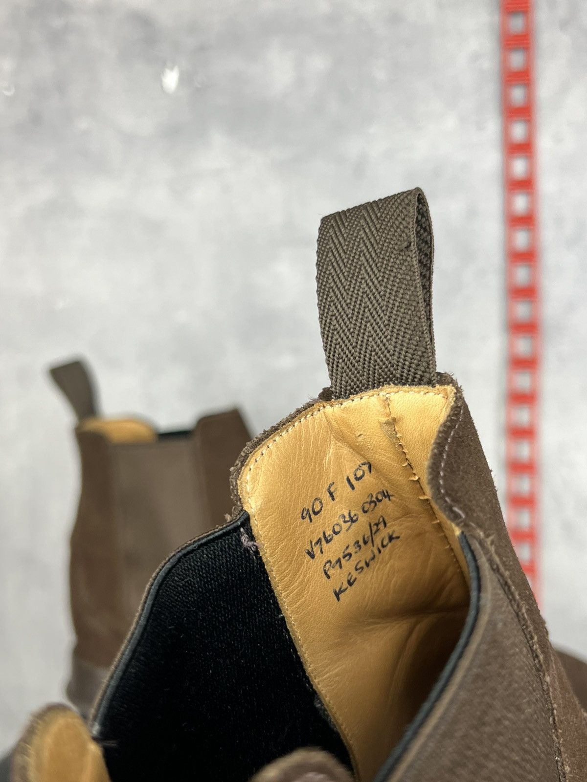 Church's Church's Brown Suede Chelsea Boots Shoes UK 9 F US 10 EU 43 Size US 10 / EU 43 - 17 Thumbnail