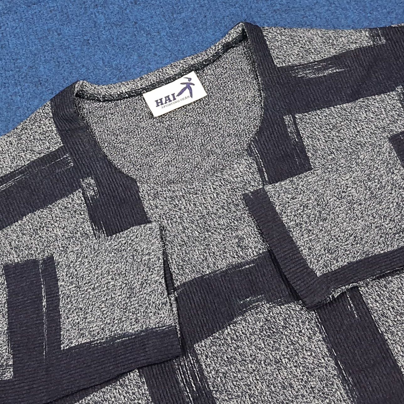 Hai Sporting Gear Vintage HAI Sporting Gear Blend Knit Textured Plaid C294N54 Size S / US 4 / IT 40 - 4 Thumbnail