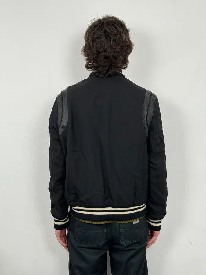 Saint Laurent Paris SS2017 Saint Laurent Teddy Black Wool Bomber Jacket Size US M / EU 48-50 / 2 - 3 Thumbnail