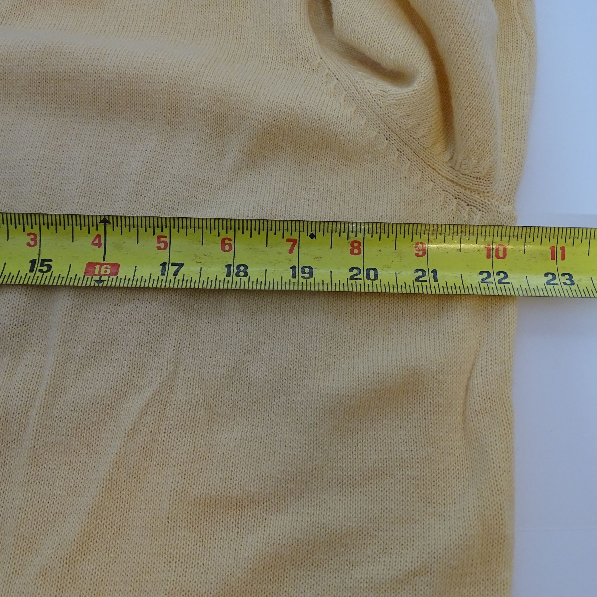Vintage Vtg Storybook Knits Yellow Beaded Lion Tunic Knit Sweater Size XL / US 12-14 / IT 48-50 - 7 Thumbnail