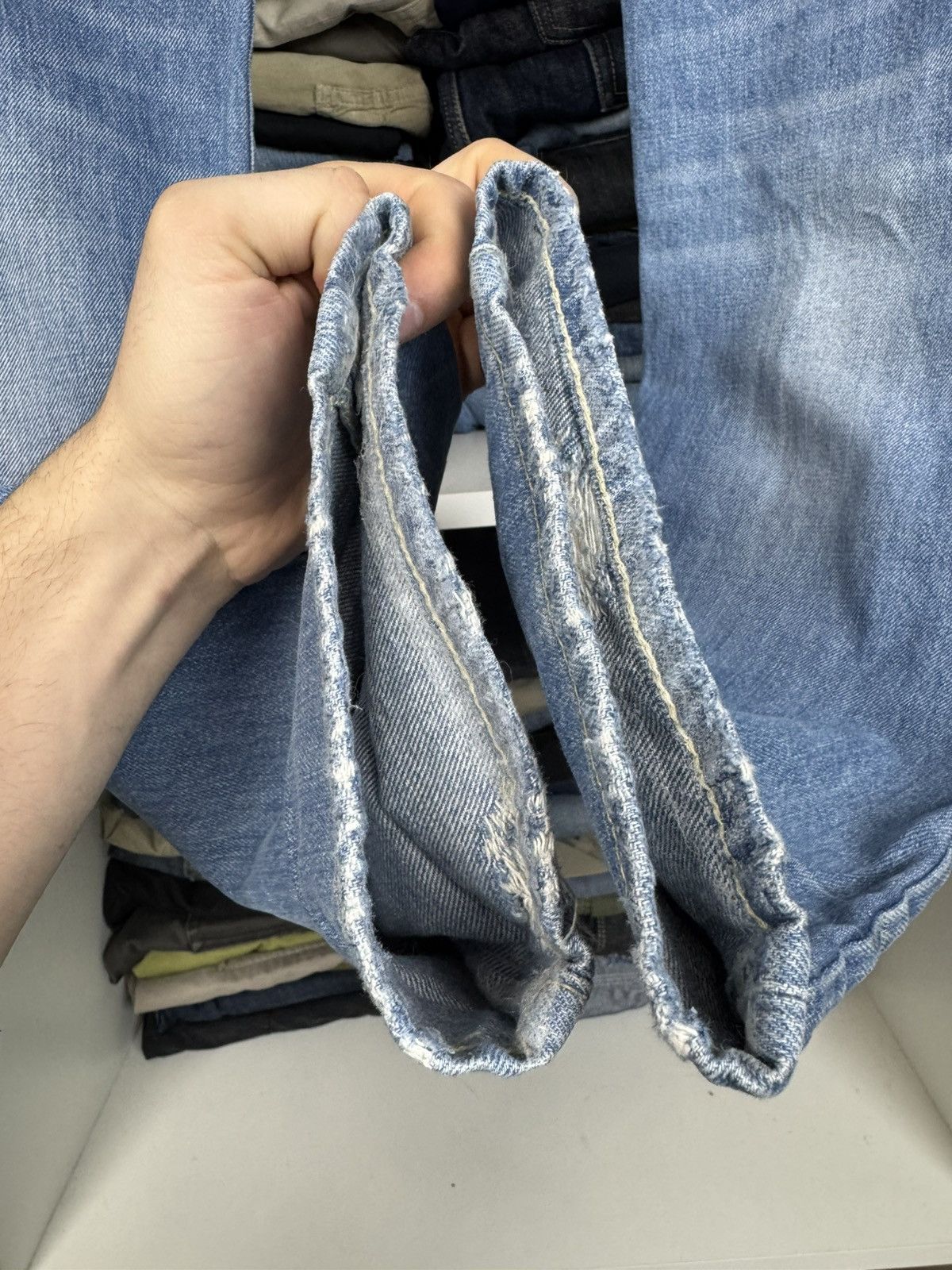 G-Star G-Star Raw Men’s Distressed Ripped Jeans Size US 34 / EU 50 - 23 Thumbnail