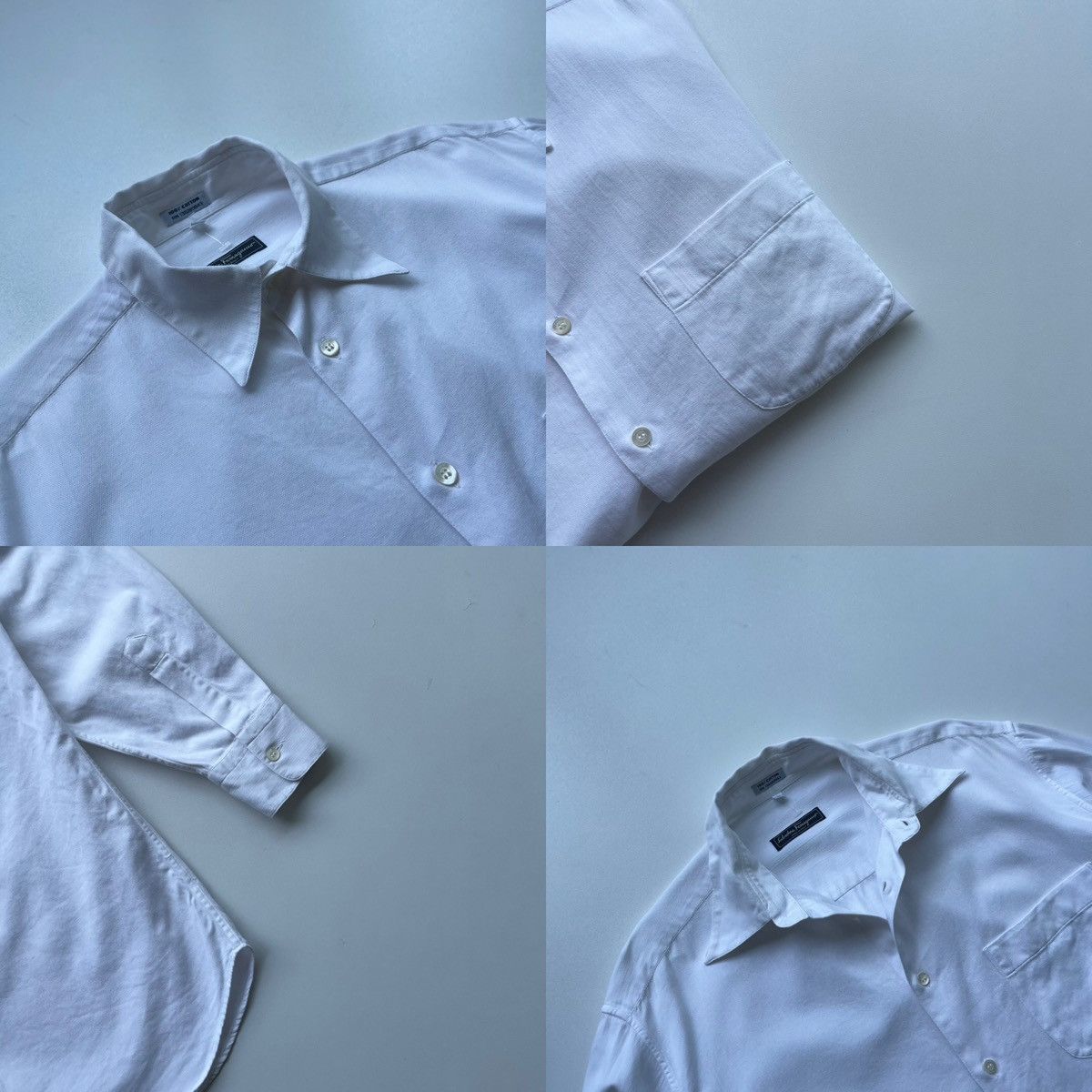 Salvatore Ferragamo Salvatore Ferragamo Pocket Cotton Button Ups Vintage Shirt Size US M / EU 48-50 / 2 - 5 Thumbnail