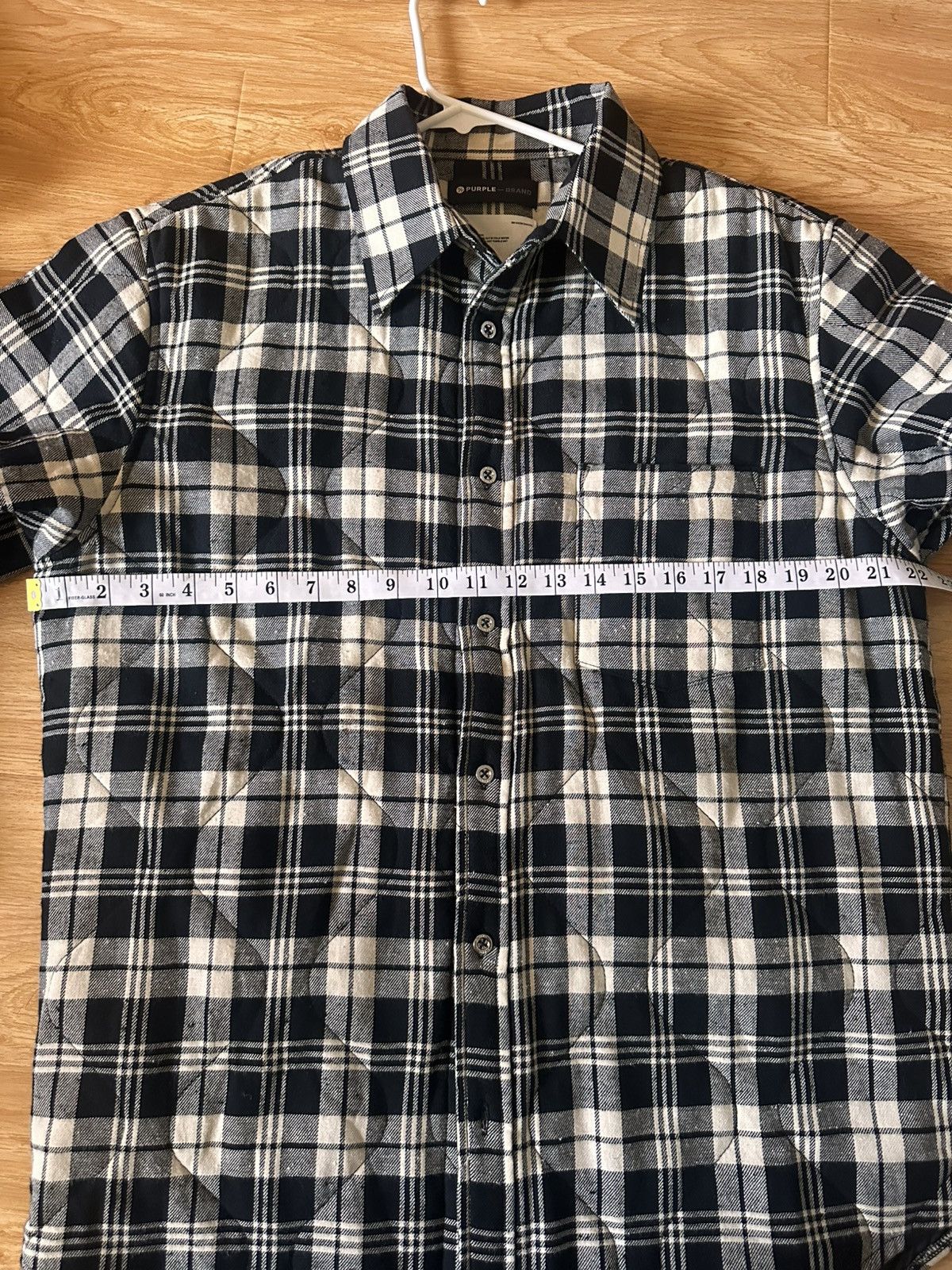 Purple Brand Flannel Snap-up Shirt Size US S / EU 44-46 / 1 - 3 Thumbnail