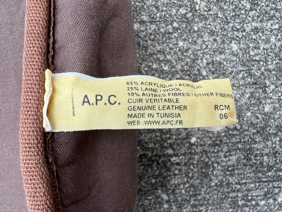 A.P.C. Vintage 2000s A.P.C. Shadow Plaid Sling Bag Size ONE SIZE - 22 Thumbnail
