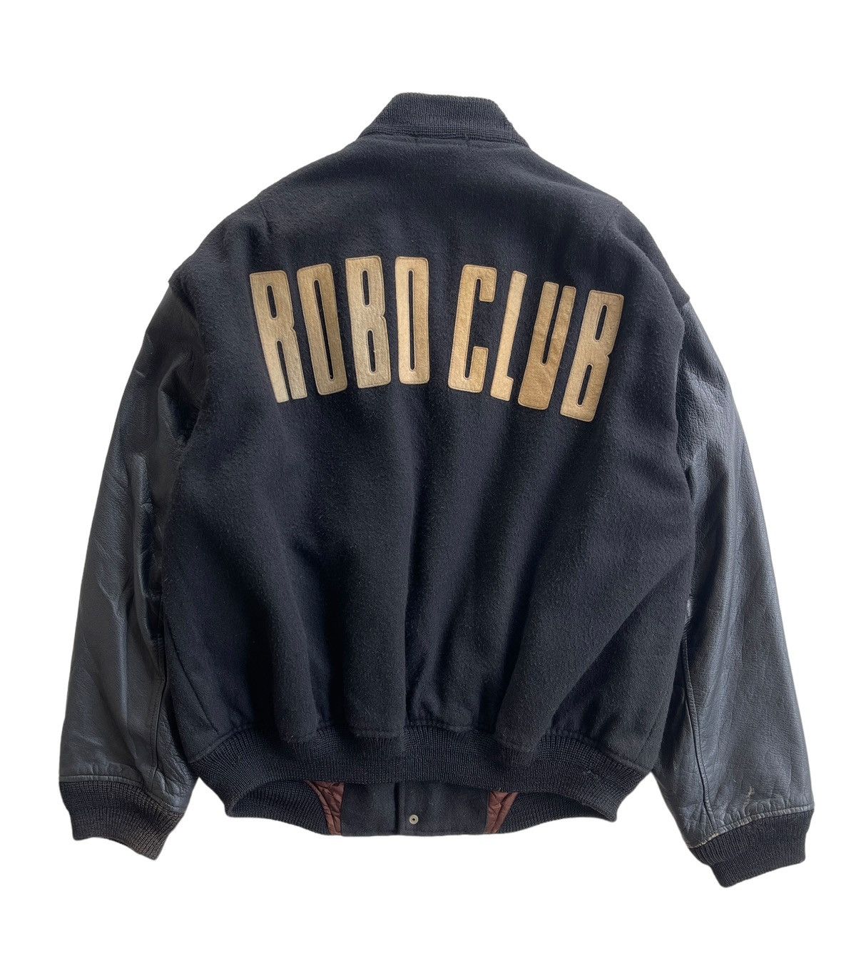 Vintage Vintage Robo Workshop Varsity Jacket Size US L / EU 52-54 / 3 - 1 Thumbnail
