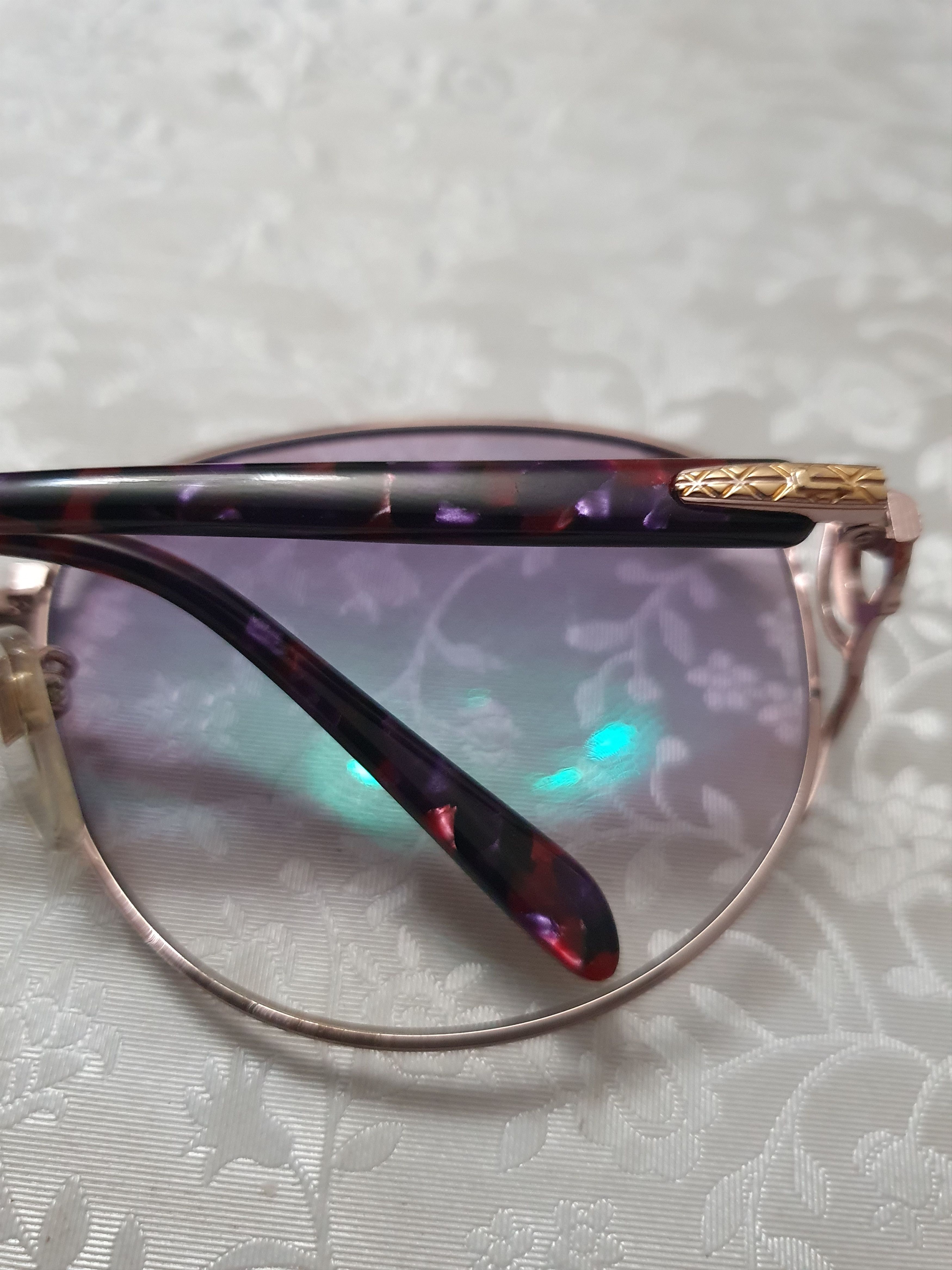 Lancel Lancel Paris Vintage Pink/Purple Fade Y2k Luxury Sunglasses Size ONE SIZE - 9 Thumbnail