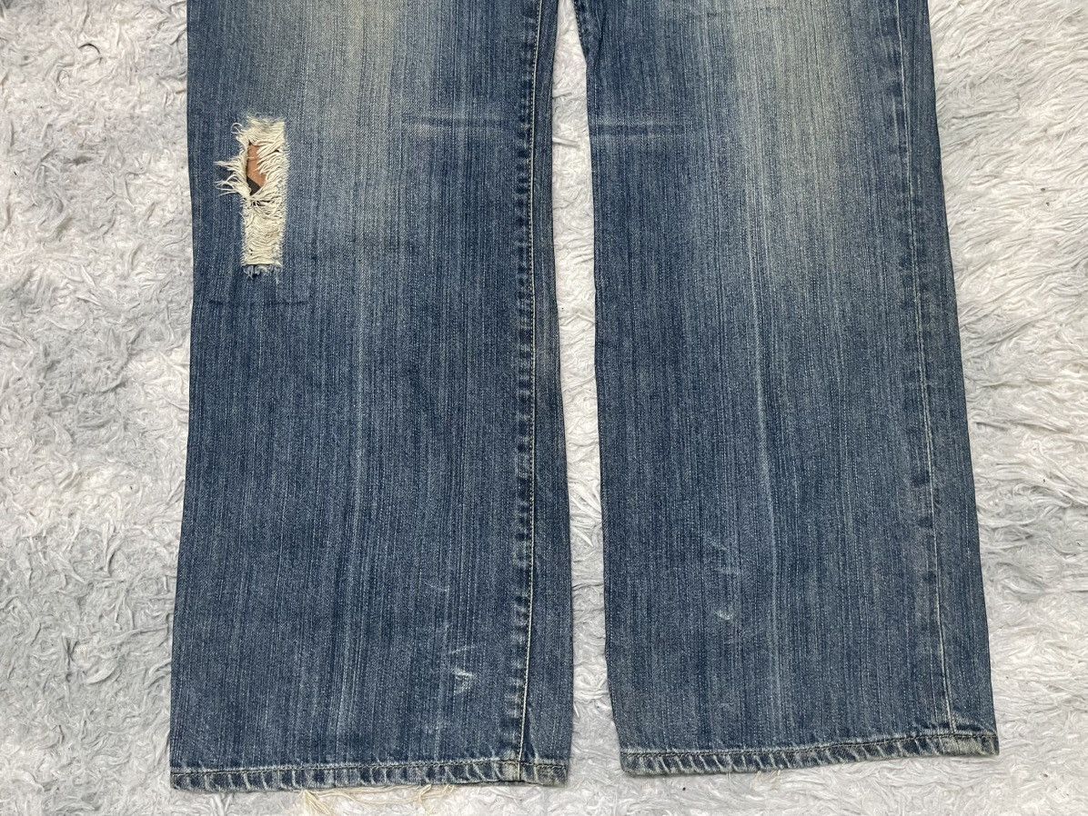 Stussy VINTAGE STUSSY BAGGY DENIM PANT RARE DESIGN Size US 35 - 4 Thumbnail