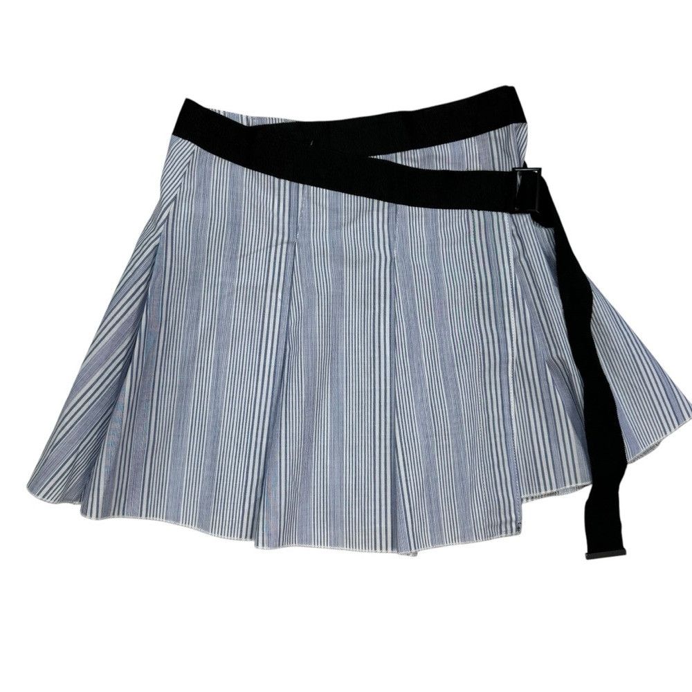 Other NWT New $114 LF Seek the Label Stripe Wrap Mini Skirt Size Size 27" / US 4 / IT 40 - 3 Thumbnail