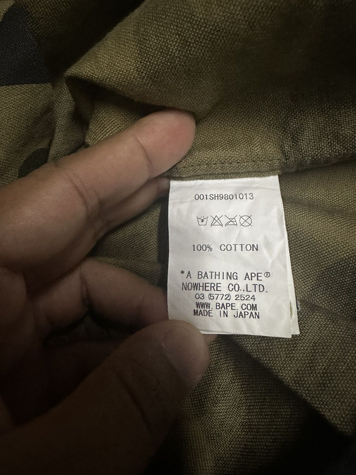 Bape A Bathing Ape Bape Button Up Camo Long Sleeve Size US M / EU 48-50 / 2 - 9 Thumbnail