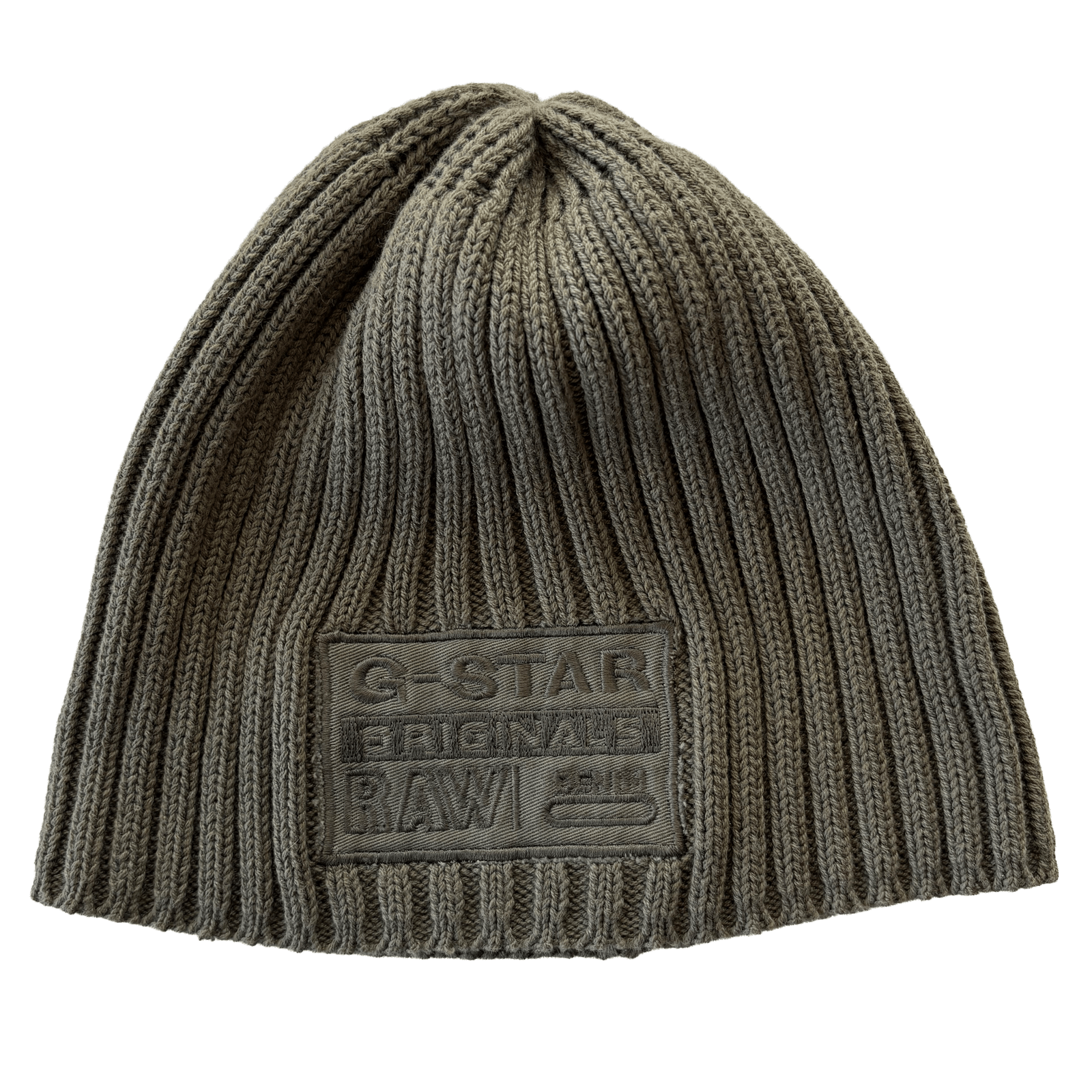 G-Star Y2K G Star Raw Beanie Olive Green Hat Army Military Size ONE SIZE - 1 Thumbnail