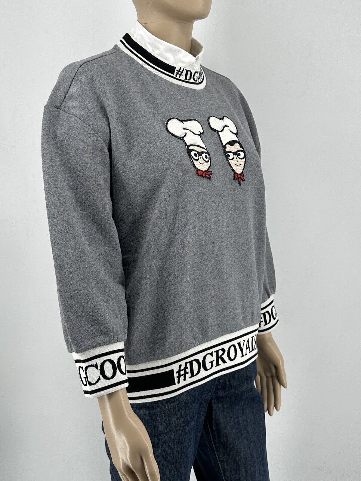 Dolce & Gabbana New Dolce & Gabbana Sweatshirt size-IT-42 / Size M / US 6-8 / IT 42-44 - 4 Thumbnail