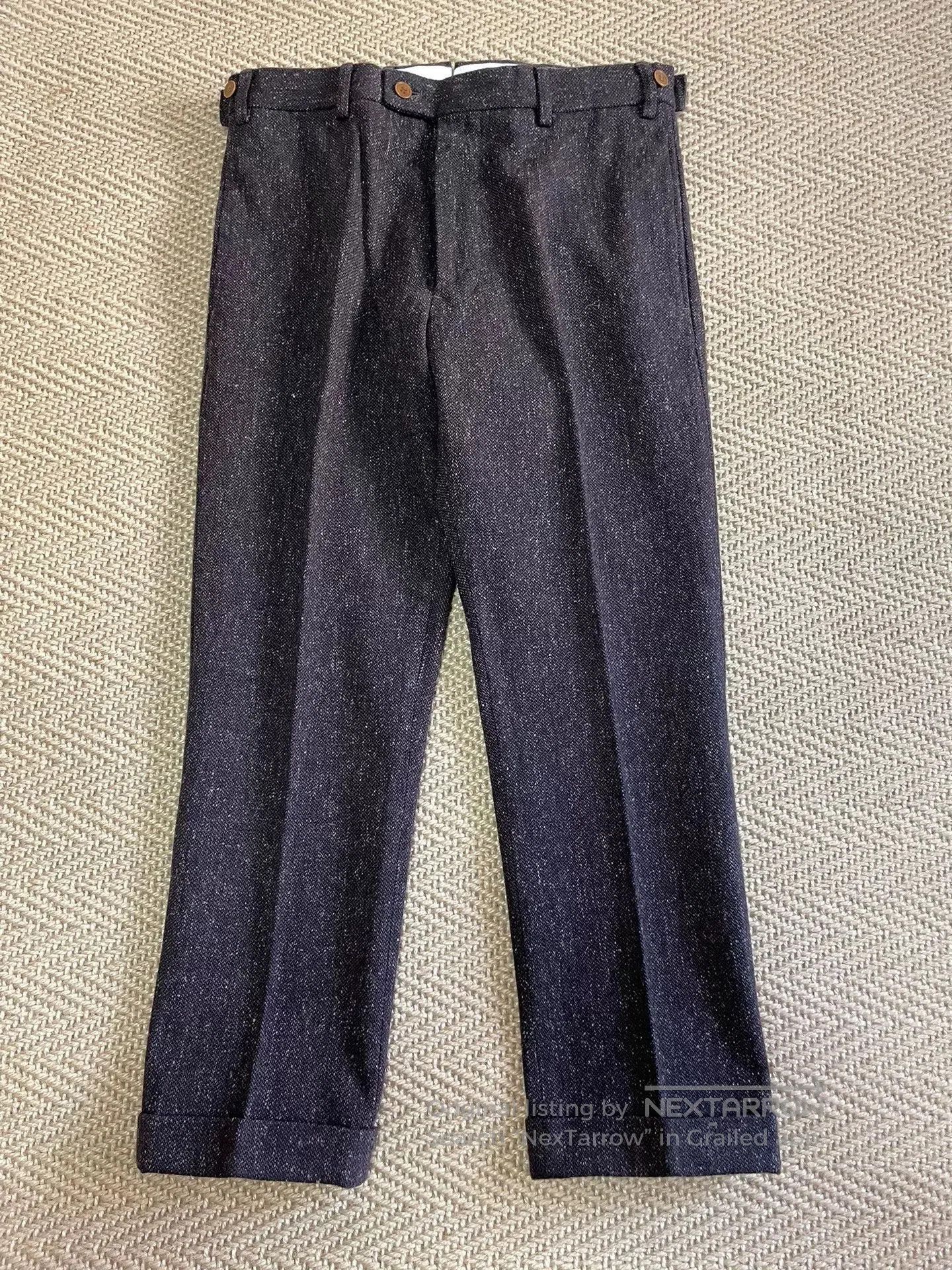 Visvim visvim cornell slacks in melange wool. Size US 39 - 2 Thumbnail
