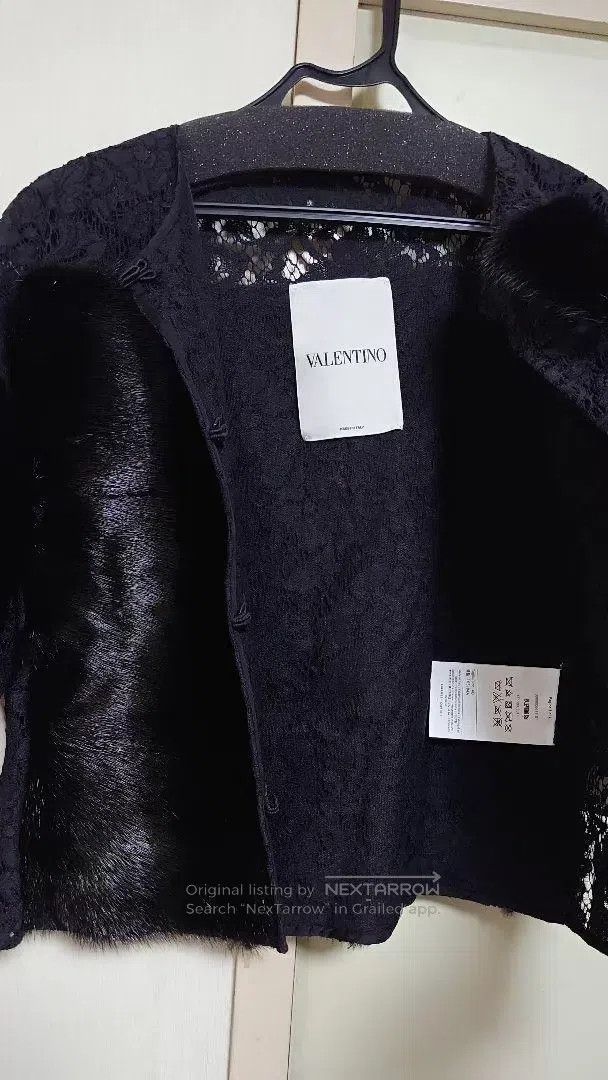 Valentino Valentino Lace patchwork mink coat Size XS / US 0-2 / IT 36-38 - 1 Thumbnail